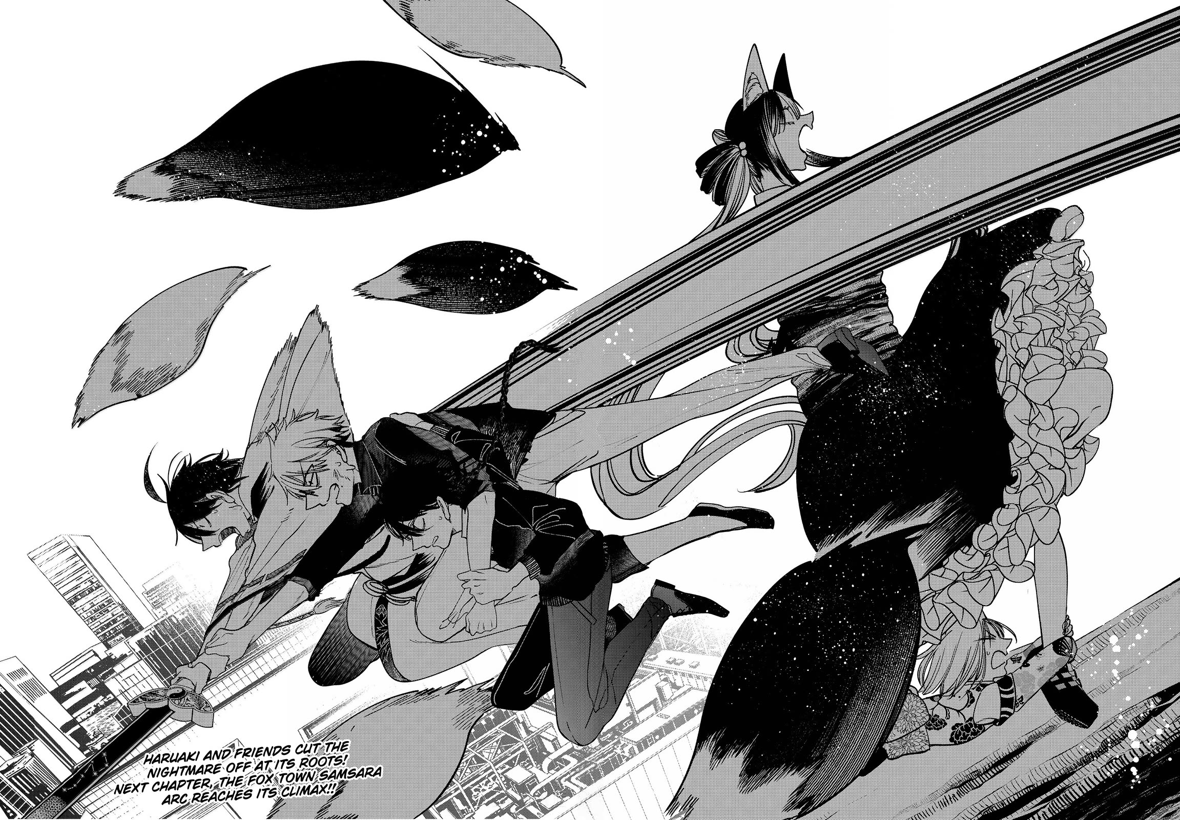 Youkai Gakkou no Sensei Hajimemashita! Chapter 138 page 36 - Chapter 138: Fox Town Samsara (Part 13)