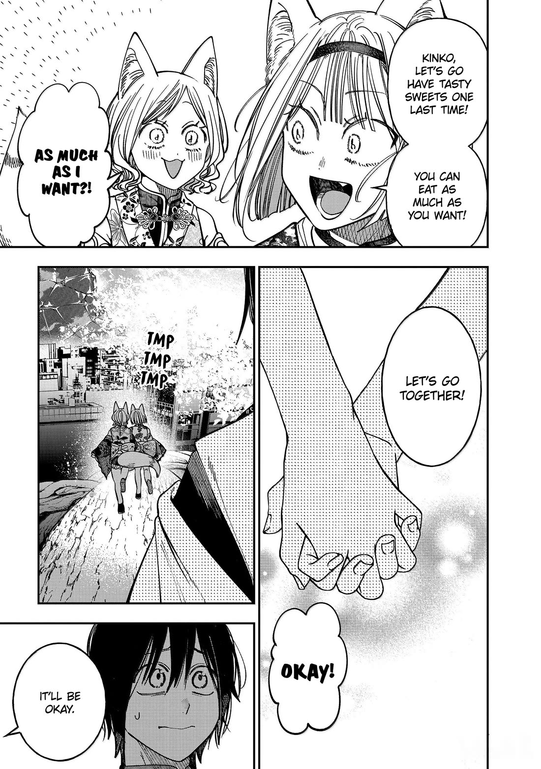 Youkai Gakkou no Sensei Hajimemashita! Chapter 139 page 5 - Chapter 139: Fox Town Samsara (Finale)