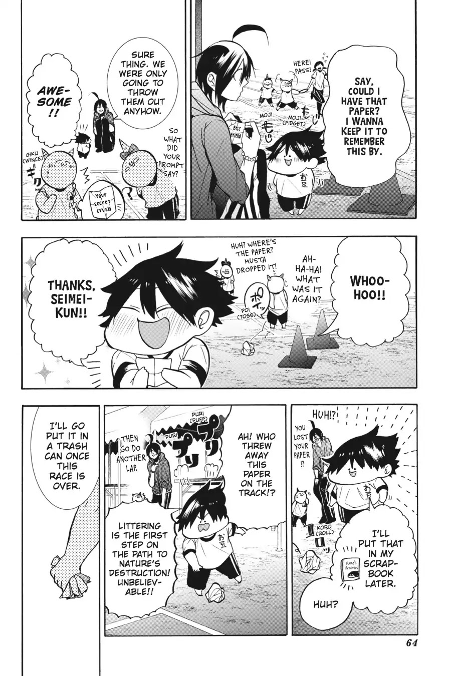 Youkai Gakkou no Sensei Hajimemashita! Chapter 14 page 12 - Chapter 14: Sports Day at Ghoul School!! ~ Scavenger Hunt ~