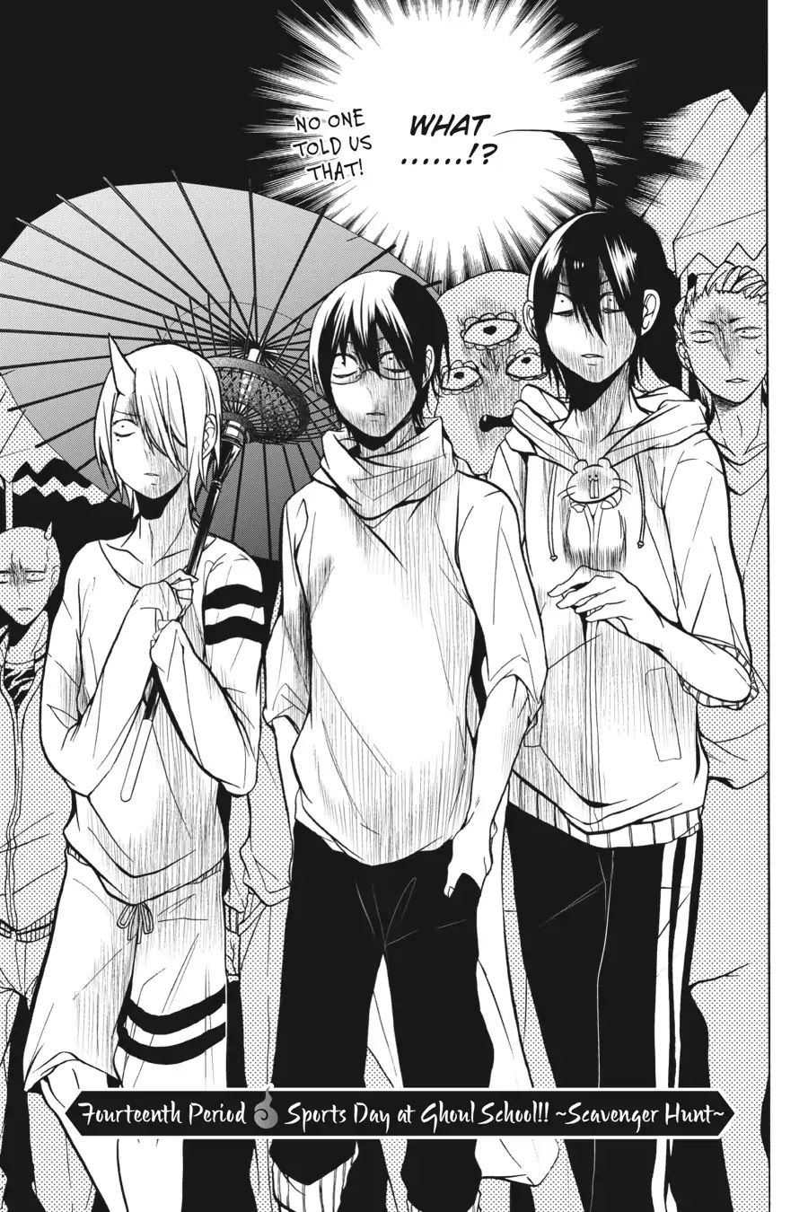 Youkai Gakkou no Sensei Hajimemashita! Chapter 14 page 3 - Chapter 14: Sports Day at Ghoul School!! ~ Scavenger Hunt ~