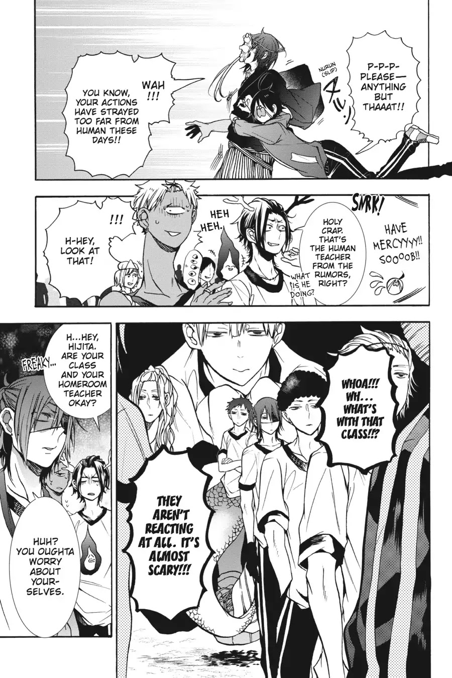 Youkai Gakkou no Sensei Hajimemashita! Chapter 14 page 5 - Chapter 14: Sports Day at Ghoul School!! ~ Scavenger Hunt ~