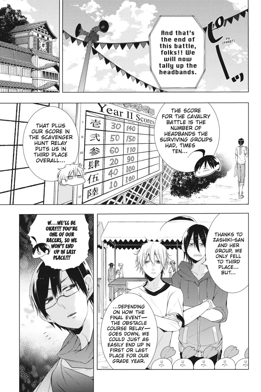 Youkai Gakkou no Sensei Hajimemashita! Chapter 15 page 19 - Chapter 15: Sports Day at Ghoul School!! ~ Cavalry Battle ~