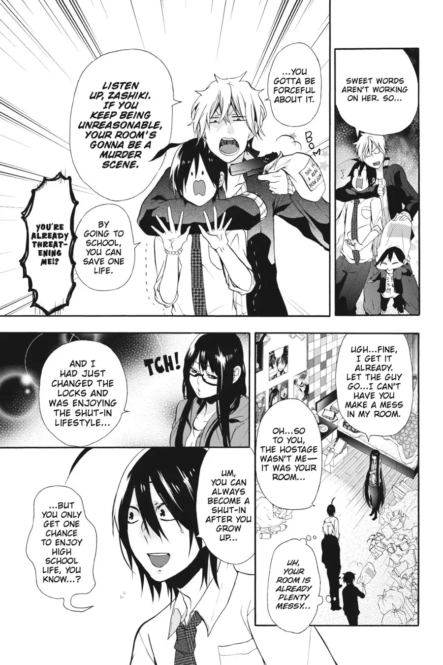 Youkai Gakkou no Sensei Hajimemashita! Chapter 3 page 23 - Chapter 3: Lucky or Unlucky? Zashiki-Warashi