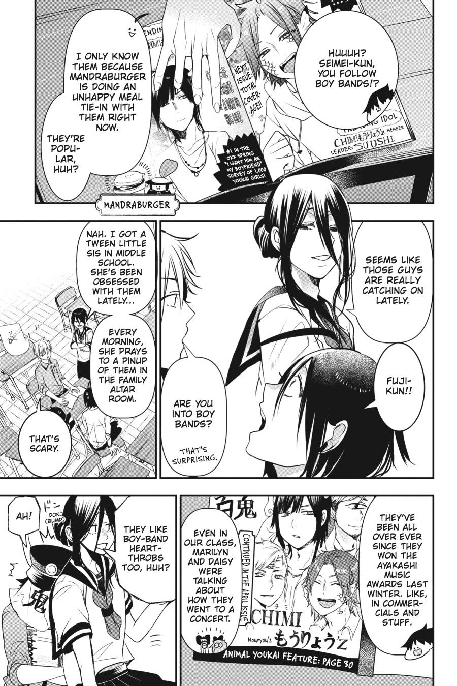 Youkai Gakkou no Sensei Hajimemashita! Chapter 35 page 3 - Chapter 35