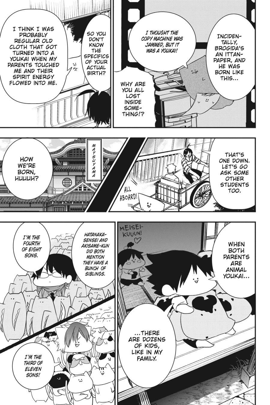 Youkai Gakkou no Sensei Hajimemashita! Chapter 43 page 5 - Chapter 43