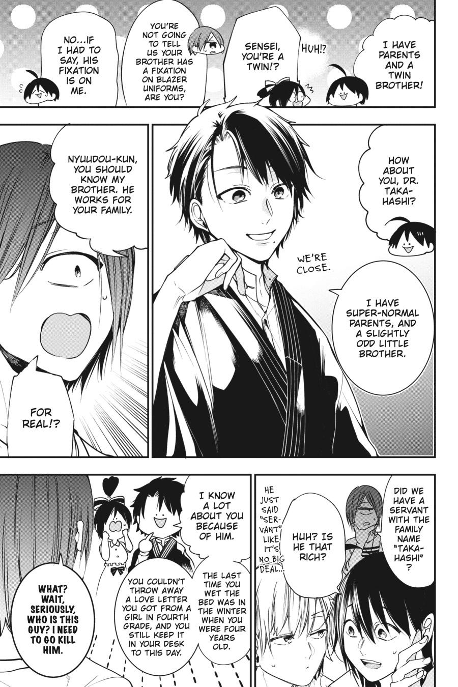 Youkai Gakkou no Sensei Hajimemashita! Chapter 58 page 11 - Chapter 58