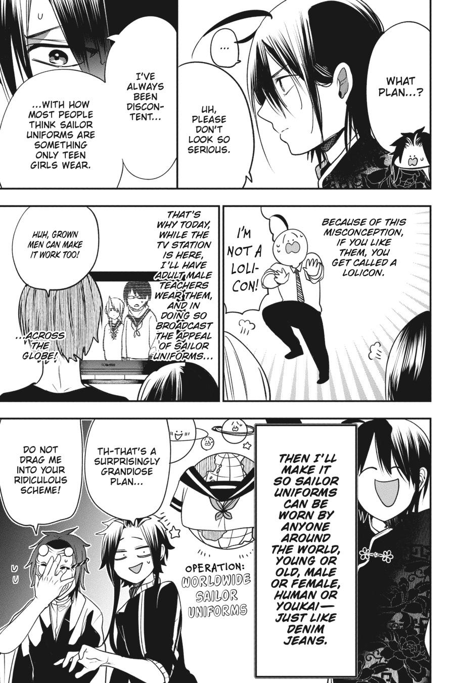 Youkai Gakkou no Sensei Hajimemashita! Chapter 62 page 11 - Chapter 62
