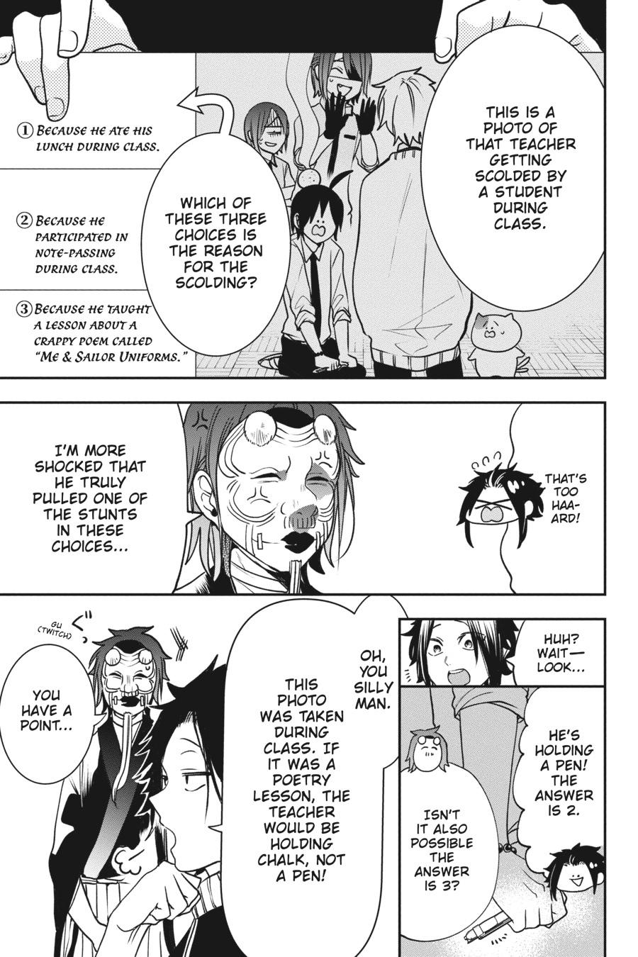 Youkai Gakkou no Sensei Hajimemashita! Chapter 62 page 3 - Chapter 62