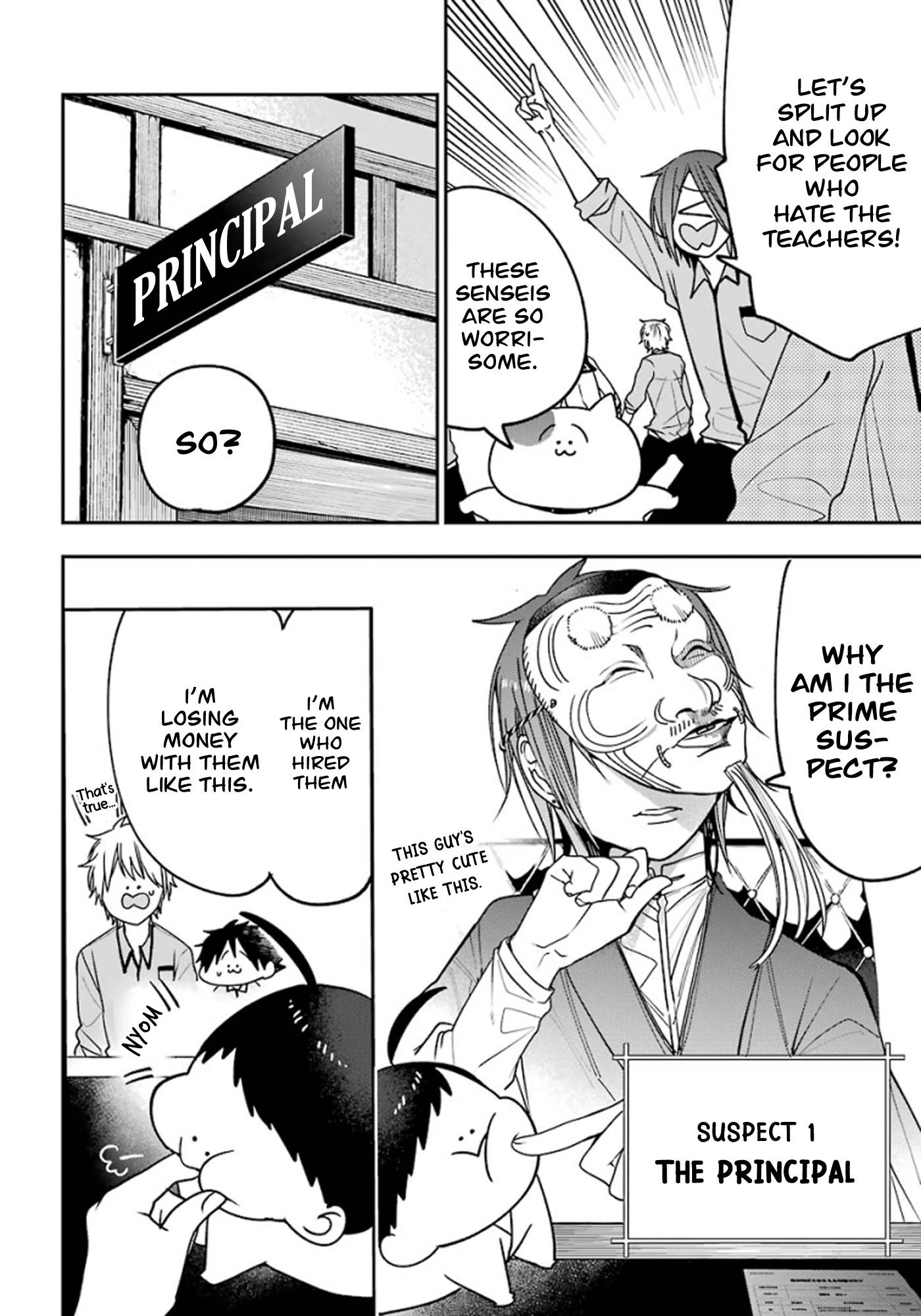 Youkai Gakkou no Sensei Hajimemashita! Chapter 78 page 14 - Chapter 78: The Adults Turned Into Kids?!