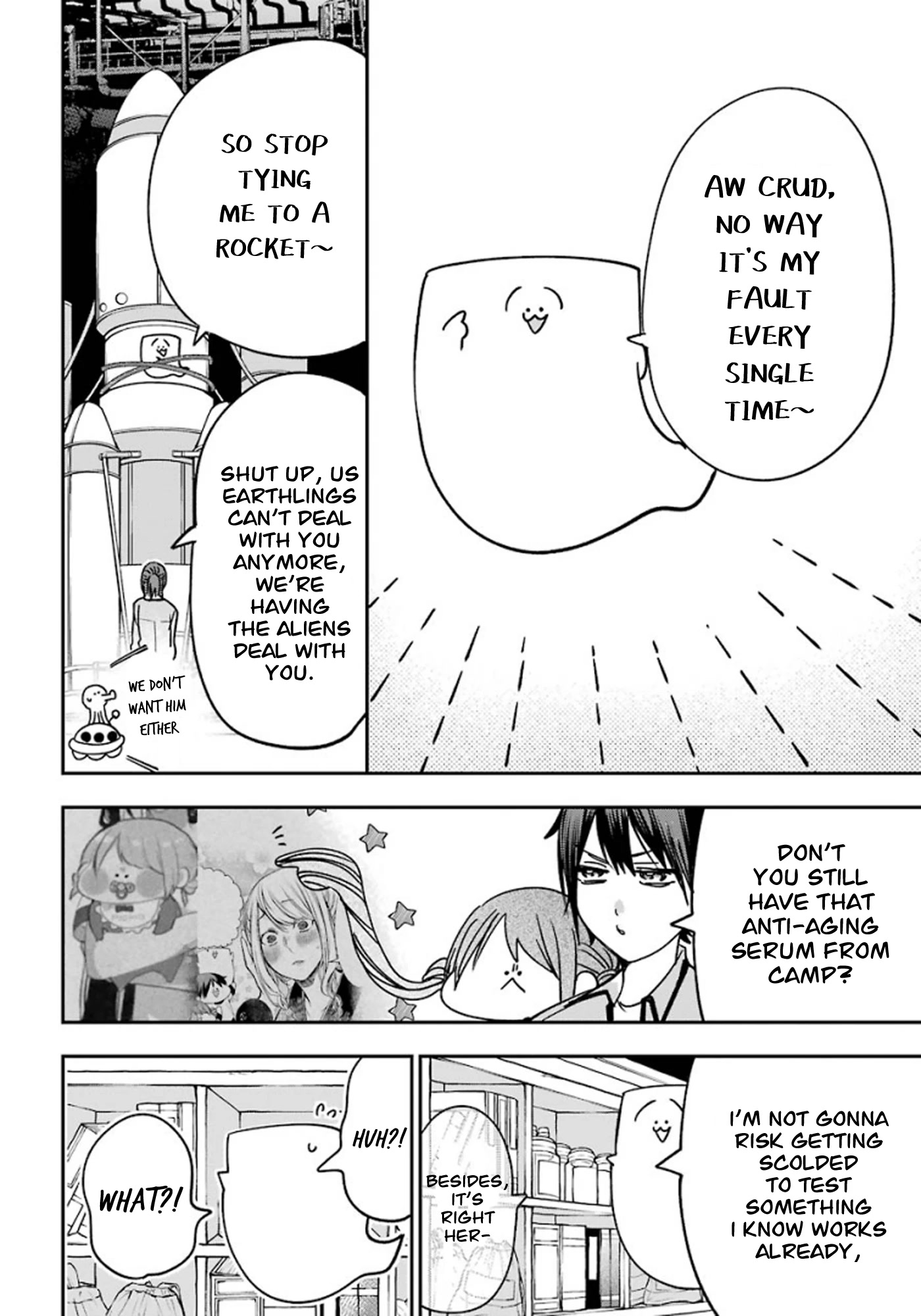 Youkai Gakkou no Sensei Hajimemashita! Chapter 78 page 8 - Chapter 78: The Adults Turned Into Kids?!