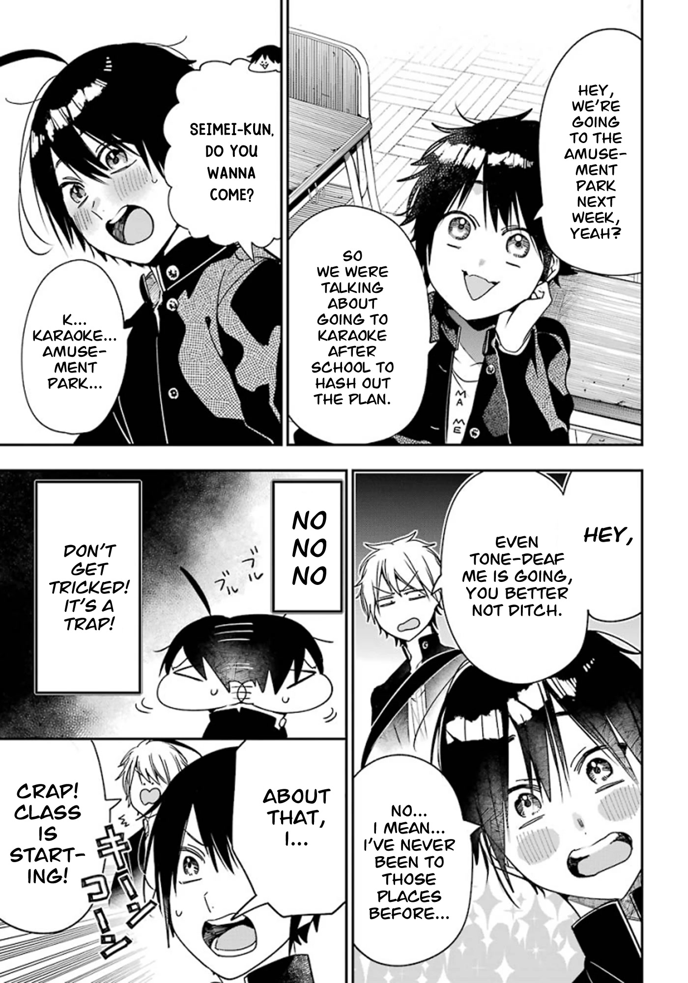 Youkai Gakkou no Sensei Hajimemashita! Chapter 79 page 9 - Chapter 79: Seimei-kun the New Student at Ghoul School?! (Part 1)