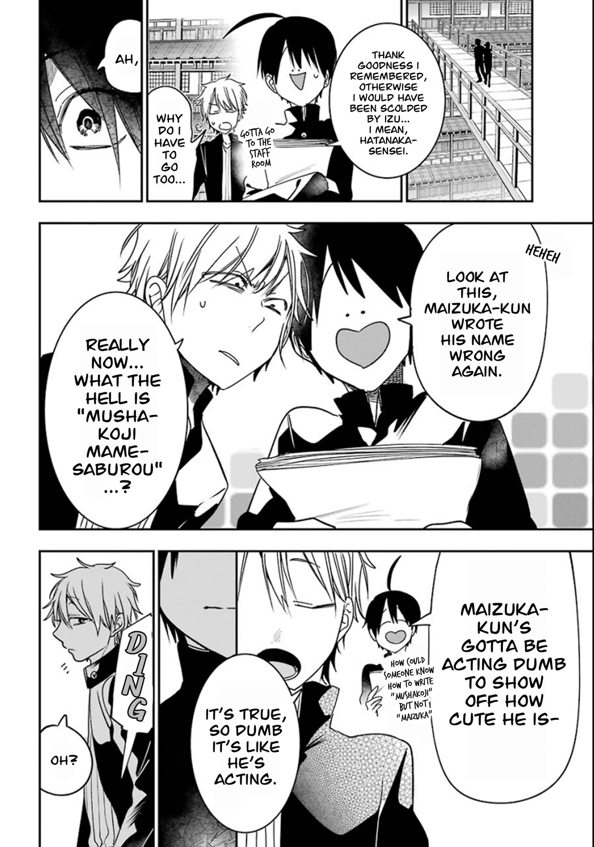 Youkai Gakkou no Sensei Hajimemashita! Chapter 80 page 13 - Chapter 80: Seimei-kun the New Student at Ghoul School?! (Part 2)