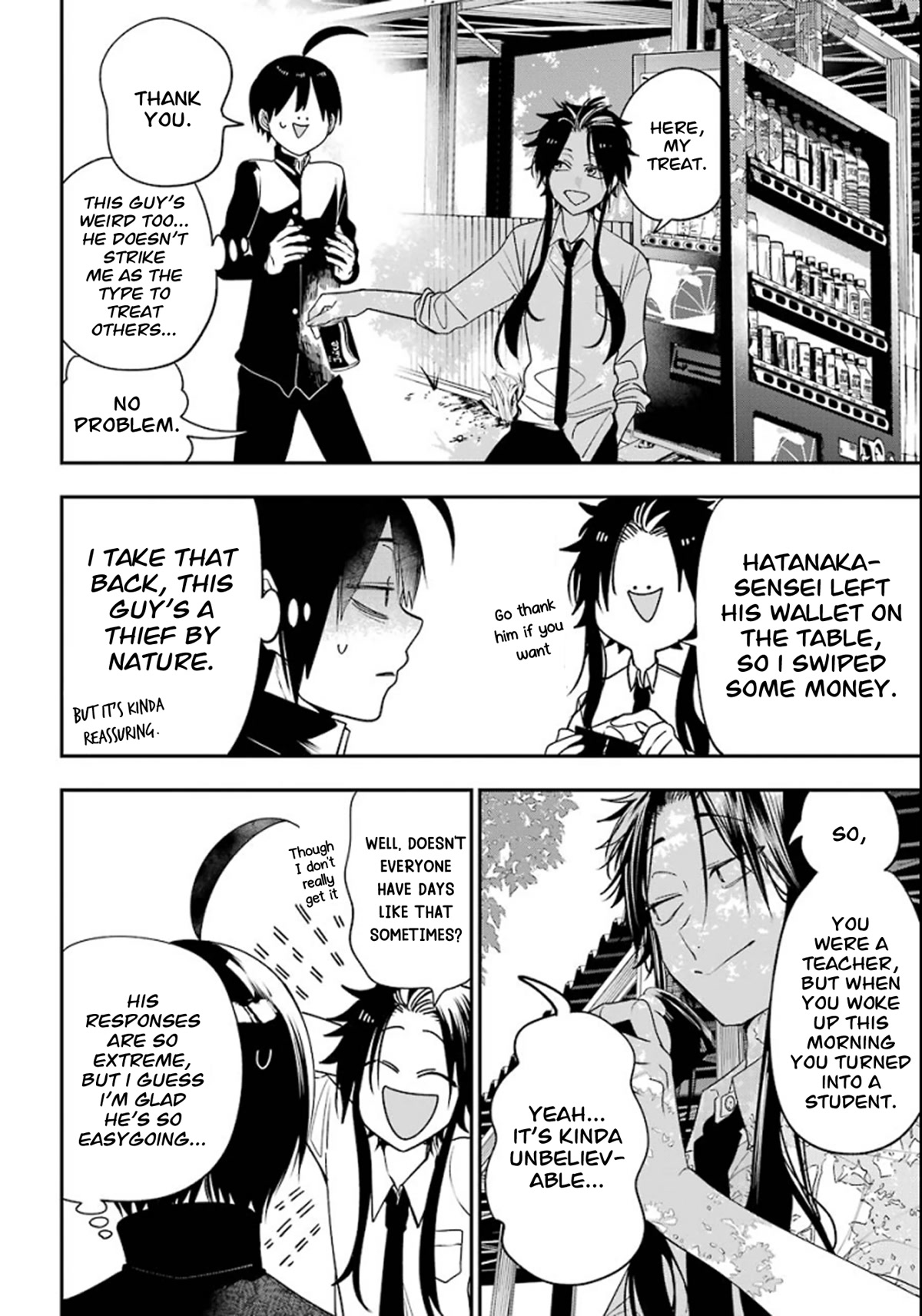 Youkai Gakkou no Sensei Hajimemashita! Chapter 80 page 7 - Chapter 80: Seimei-kun the New Student at Ghoul School?! (Part 2)