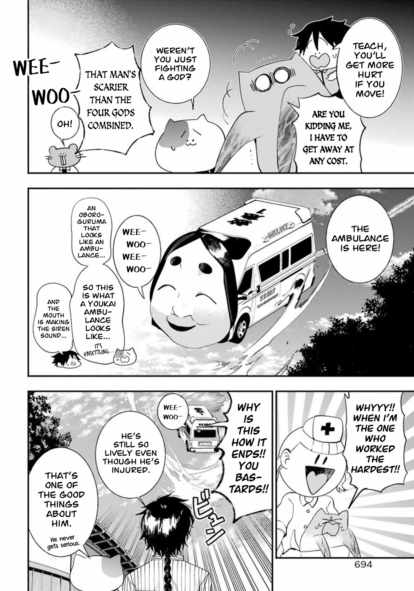 Youkai Gakkou no Sensei Hajimemashita! Chapter 86 page 24 - Chapter 86: Kyoto School Trip (Part 5)