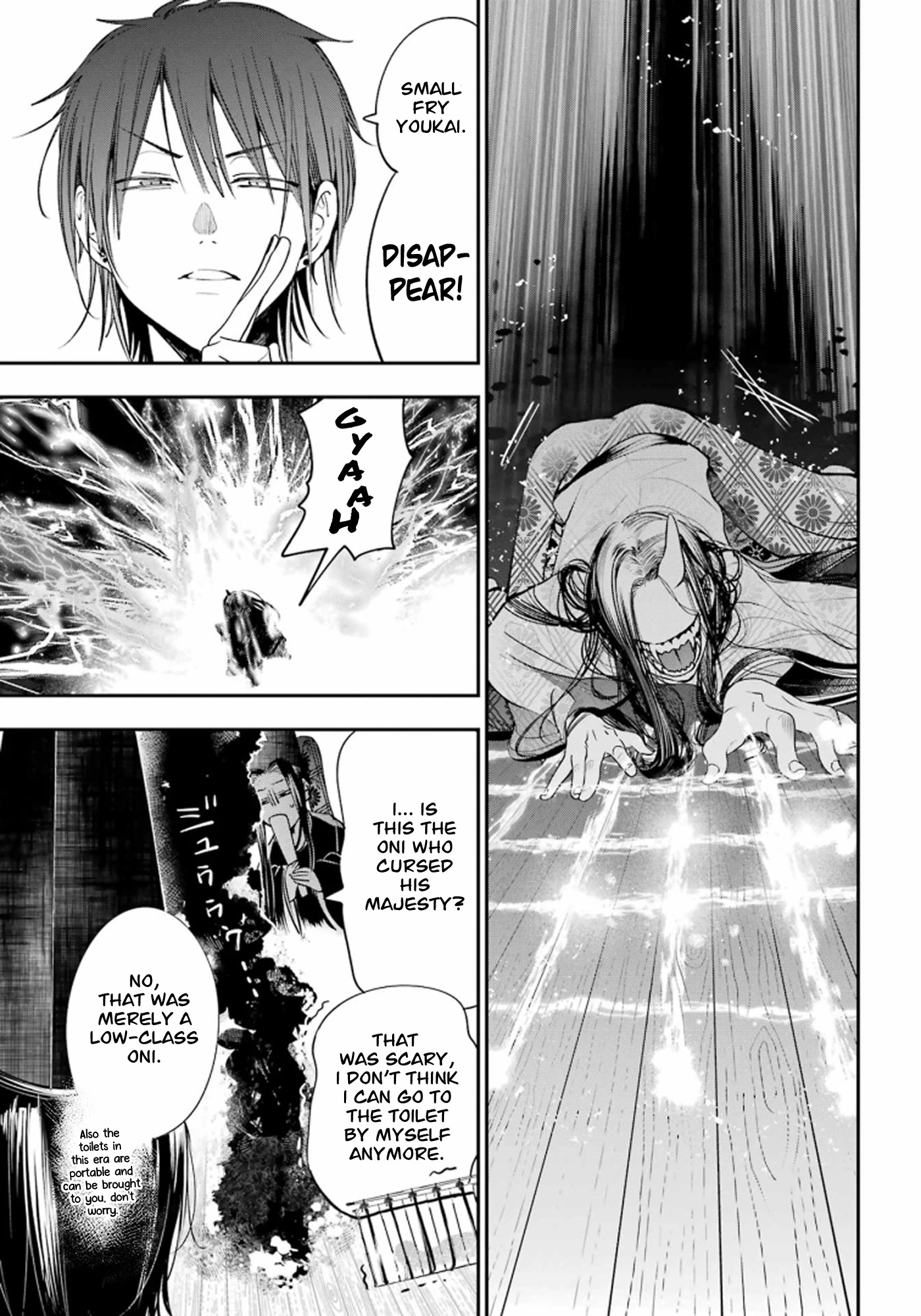 Youkai Gakkou no Sensei Hajimemashita! Chapter 89 page 8 - Chapter 89: Kyoto School Trip (Part 8)