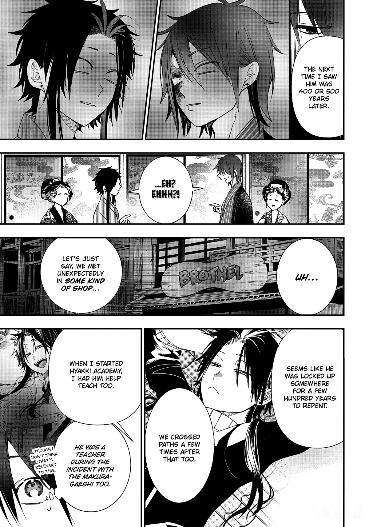 Youkai Gakkou no Sensei Hajimemashita! Chapter 93 page 23 - Chapter 93: Kyoto School Trip Finale