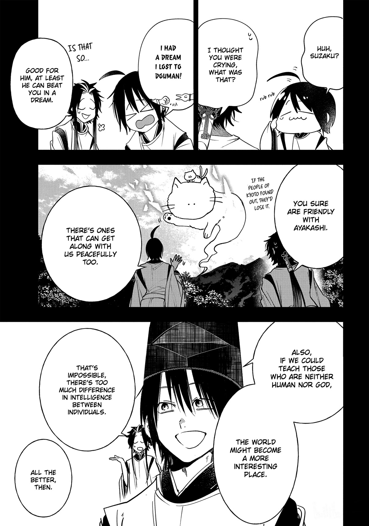 Youkai Gakkou no Sensei Hajimemashita! Chapter 93 page 3 - Chapter 93: Kyoto School Trip Finale