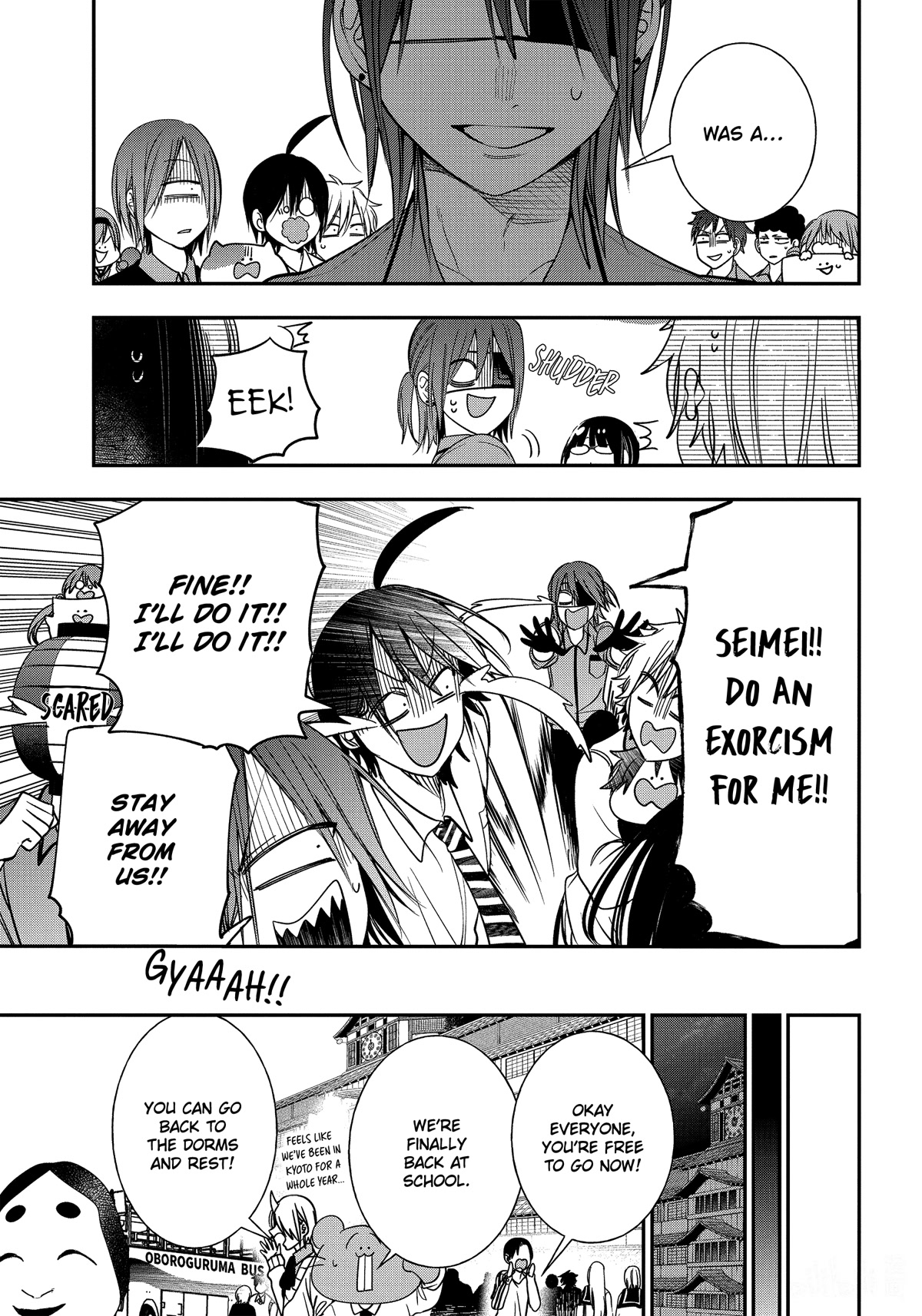 Youkai Gakkou no Sensei Hajimemashita! Chapter 94 page 27 - Chapter 94: Touring Kyoto Matchmaking Spots with the Four Gods