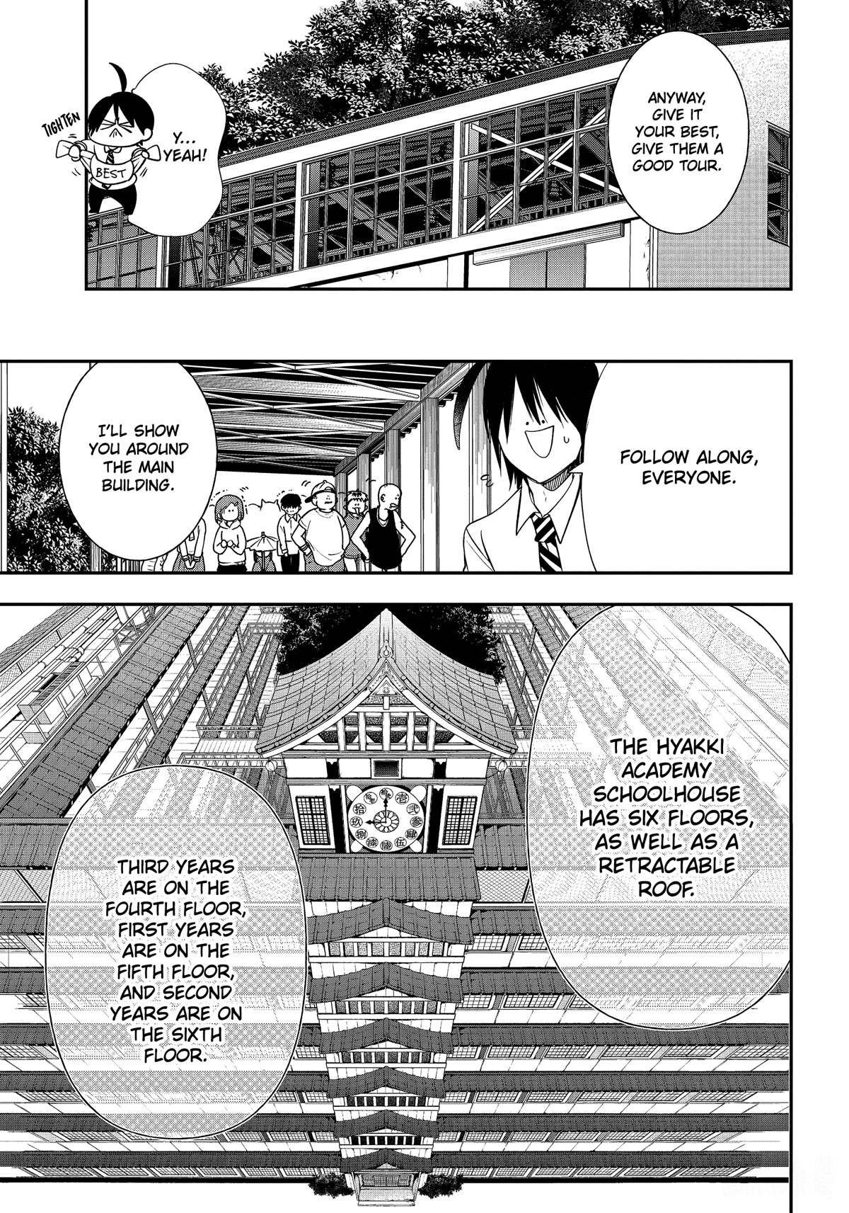 Youkai Gakkou no Sensei Hajimemashita! Chapter 95 page 6 - Chapter 95: Hyakki Academy School Tours!