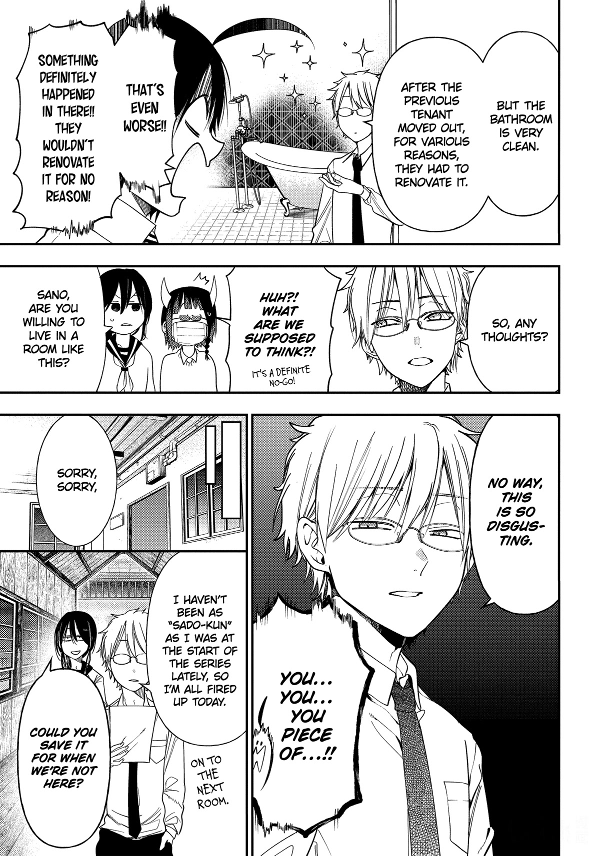Youkai Gakkou no Sensei Hajimemashita! Chapter 99 page 15 - Chapter 99: A Peek Inside the Boys' Dorm
