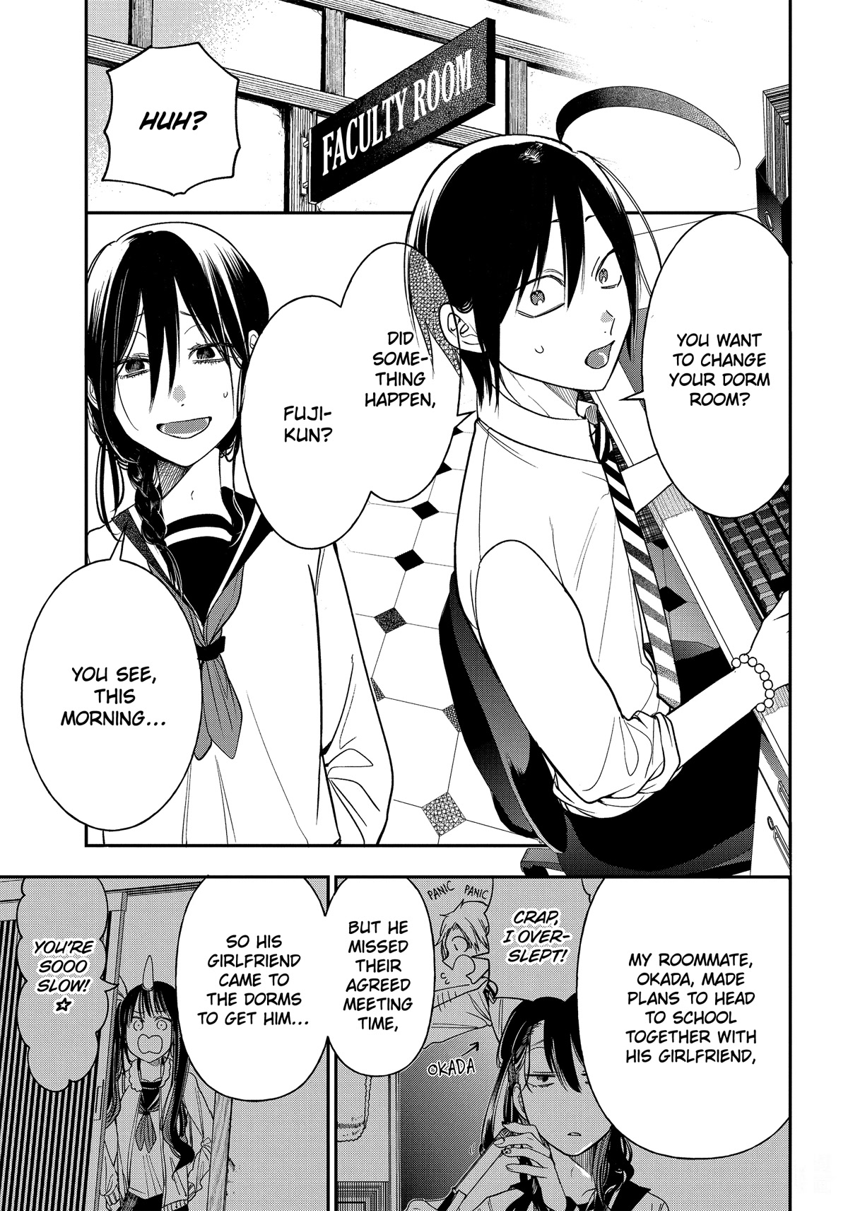 Youkai Gakkou no Sensei Hajimemashita! Chapter 99 page 3 - Chapter 99: A Peek Inside the Boys' Dorm