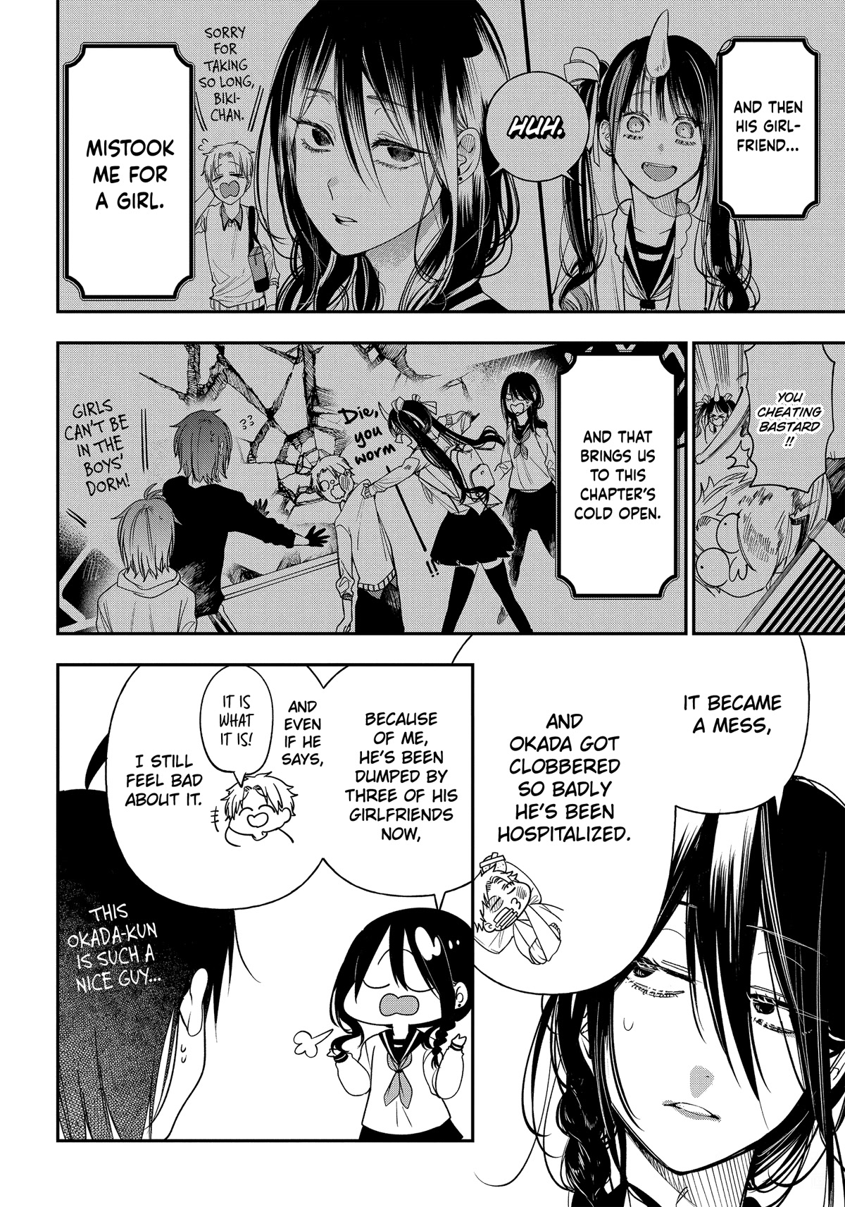 Youkai Gakkou no Sensei Hajimemashita! Chapter 99 page 4 - Chapter 99: A Peek Inside the Boys' Dorm