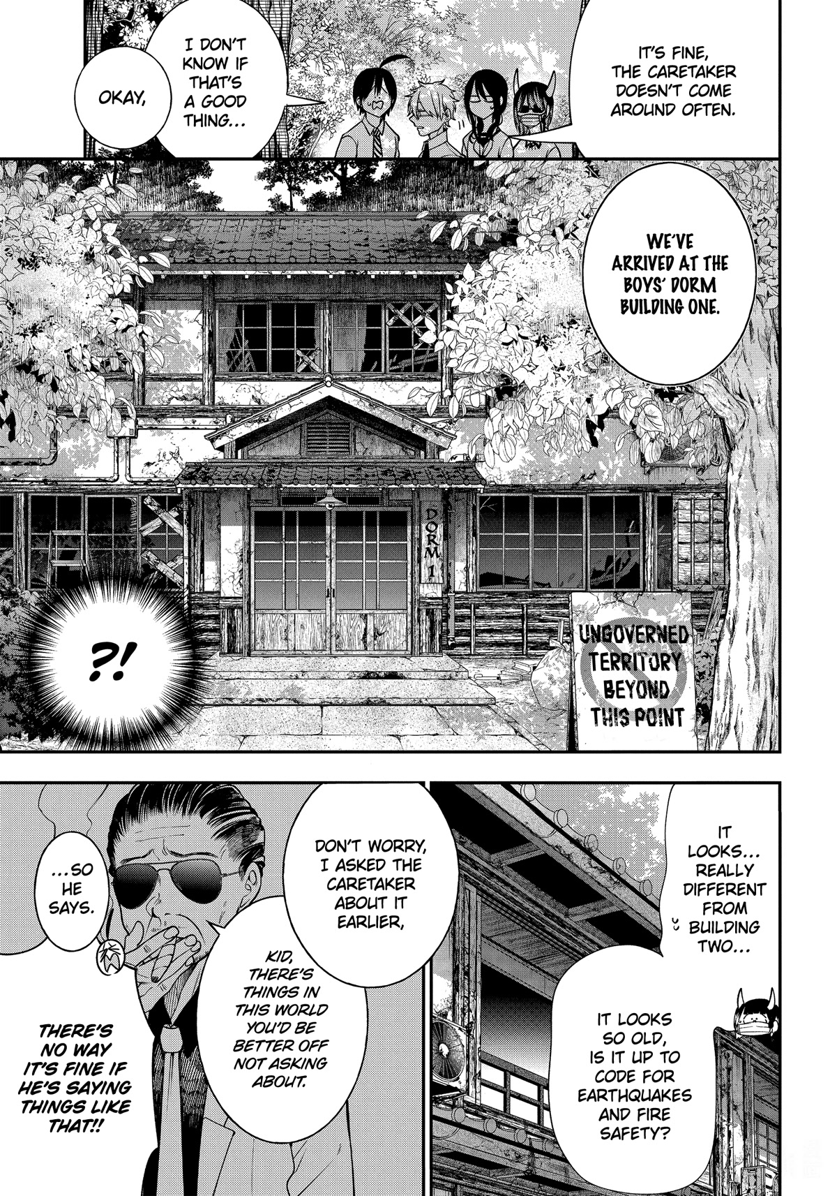 Youkai Gakkou no Sensei Hajimemashita! Chapter 99 page 9 - Chapter 99: A Peek Inside the Boys' Dorm