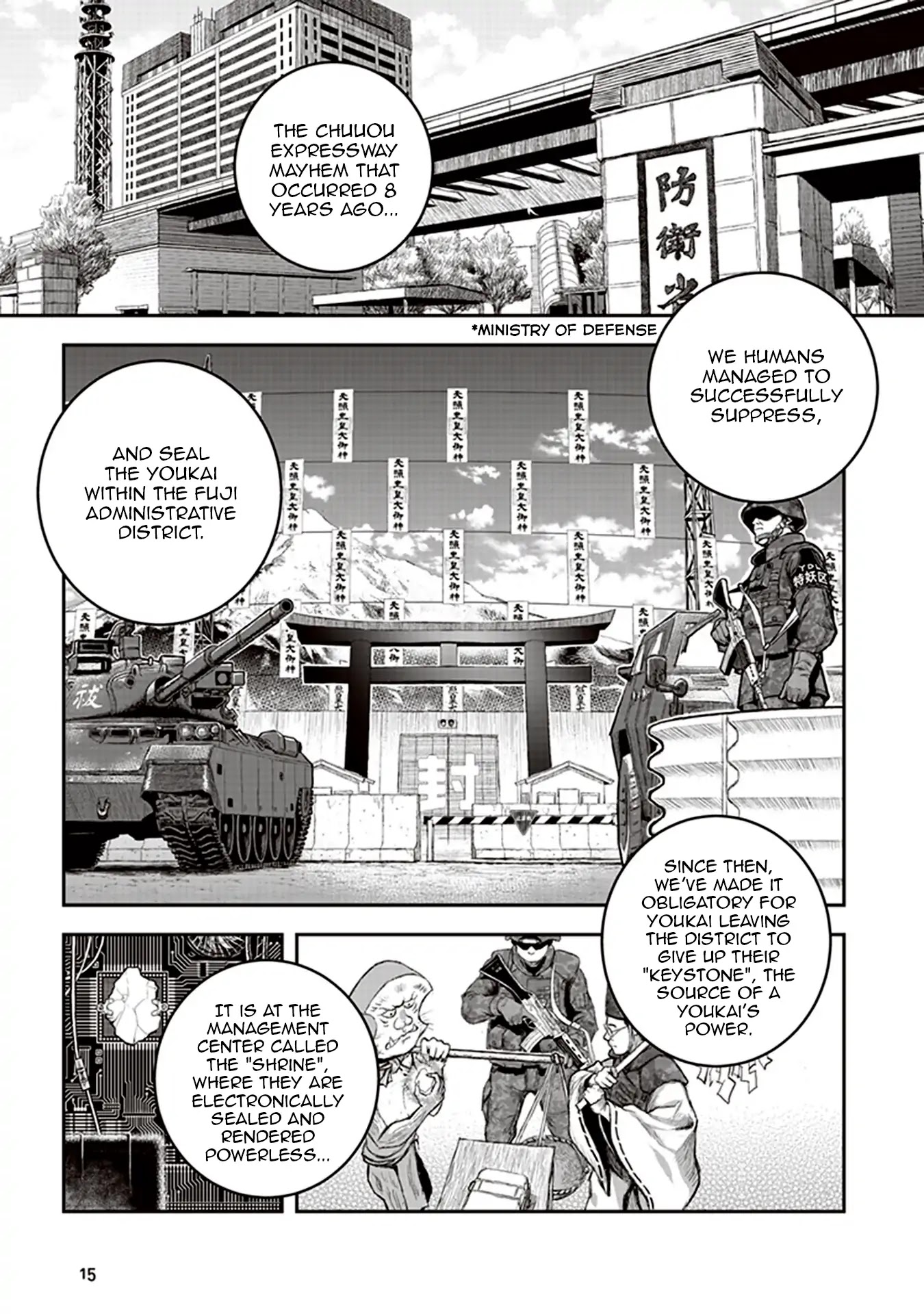Youkai Gurentai Chapter 1 page 15 - Chapter 1