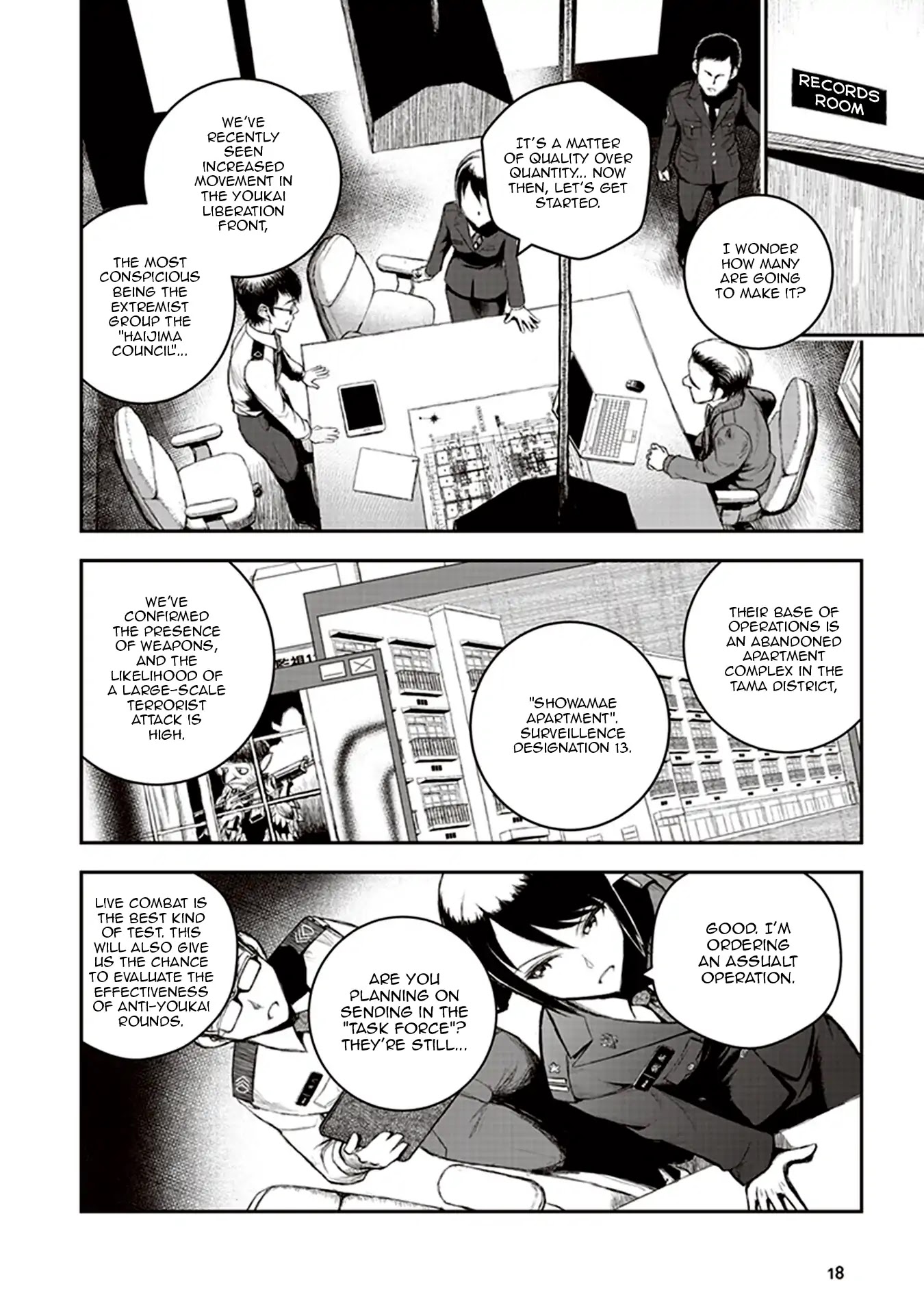 Youkai Gurentai Chapter 1 page 18 - Chapter 1