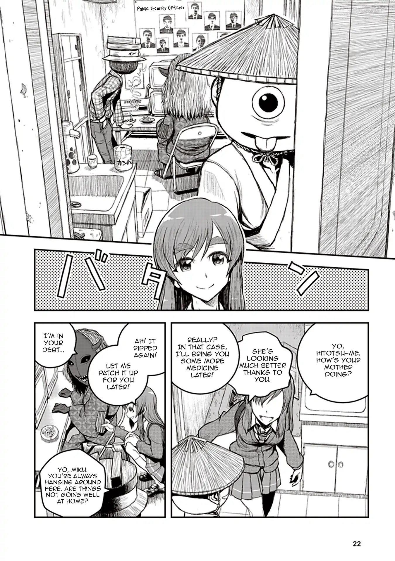 Youkai Gurentai Chapter 1 page 22 - Chapter 1