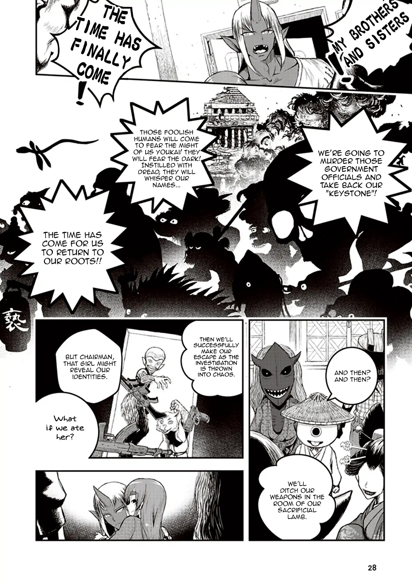 Youkai Gurentai Chapter 1 page 28 - Chapter 1