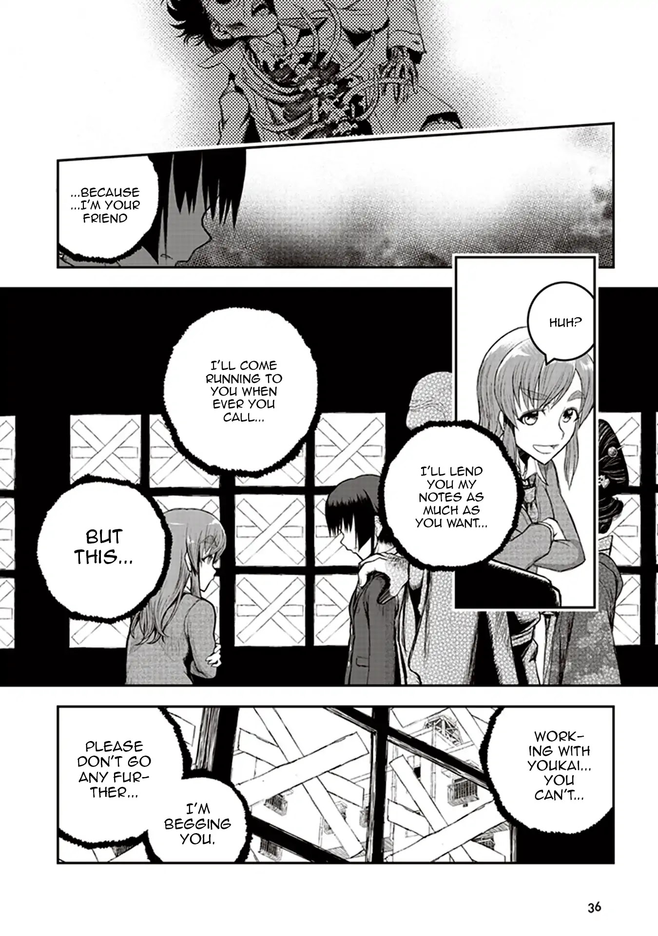 Youkai Gurentai Chapter 1 page 36 - Chapter 1
