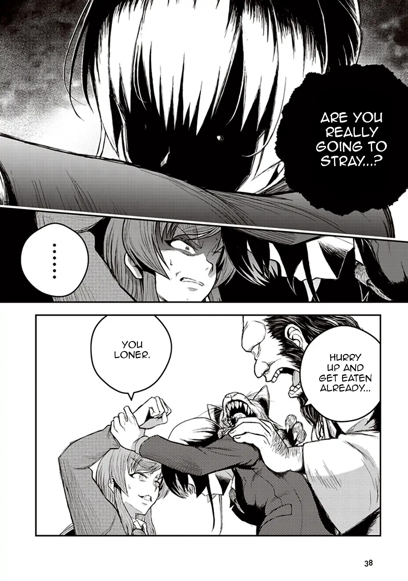 Youkai Gurentai Chapter 1 page 38 - Chapter 1