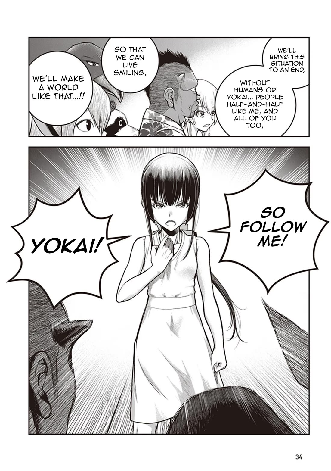 Youkai Gurentai Chapter 10 page 37 - Chapter 10