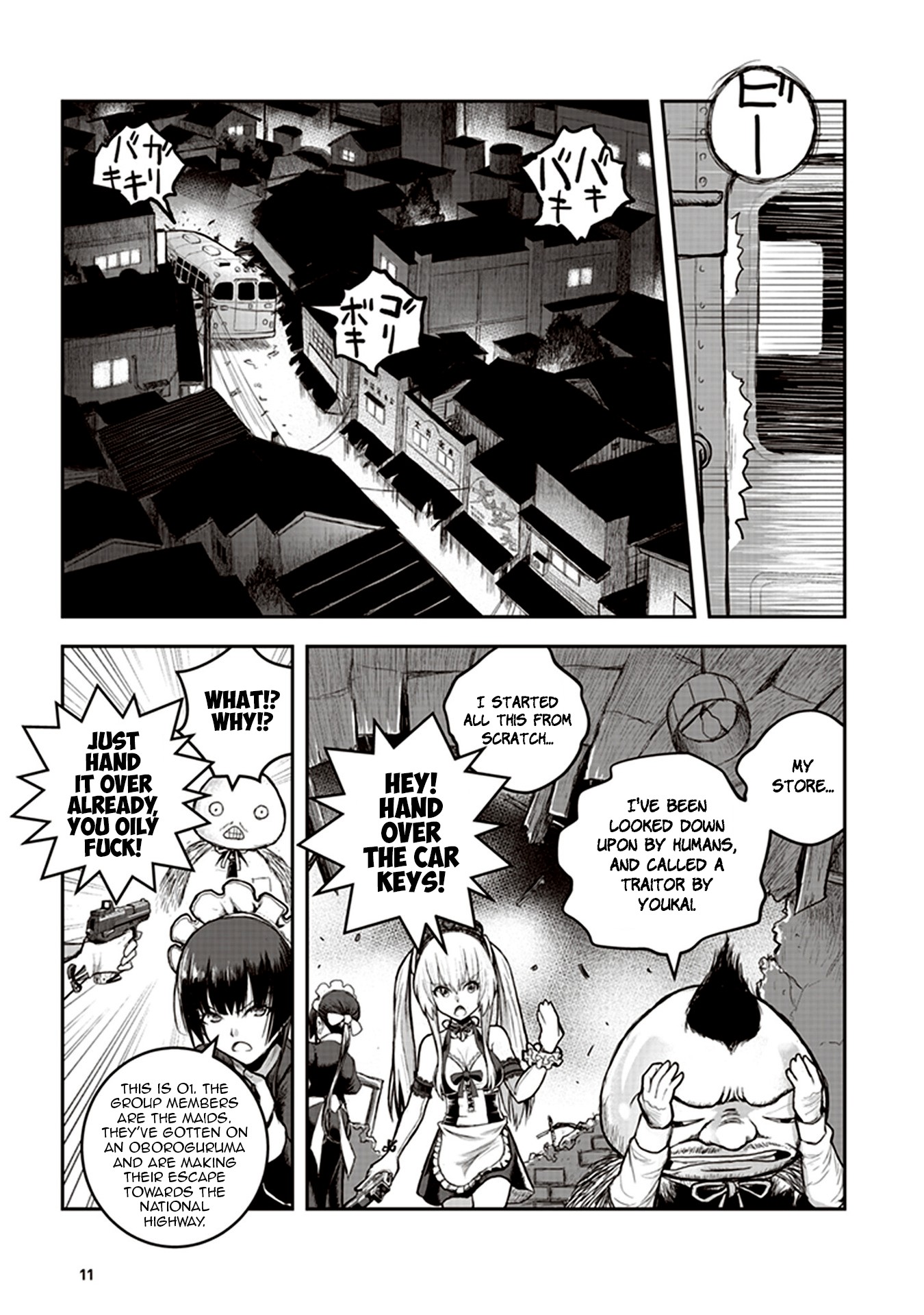 Youkai Gurentai Chapter 5 page 11 - Chapter 5