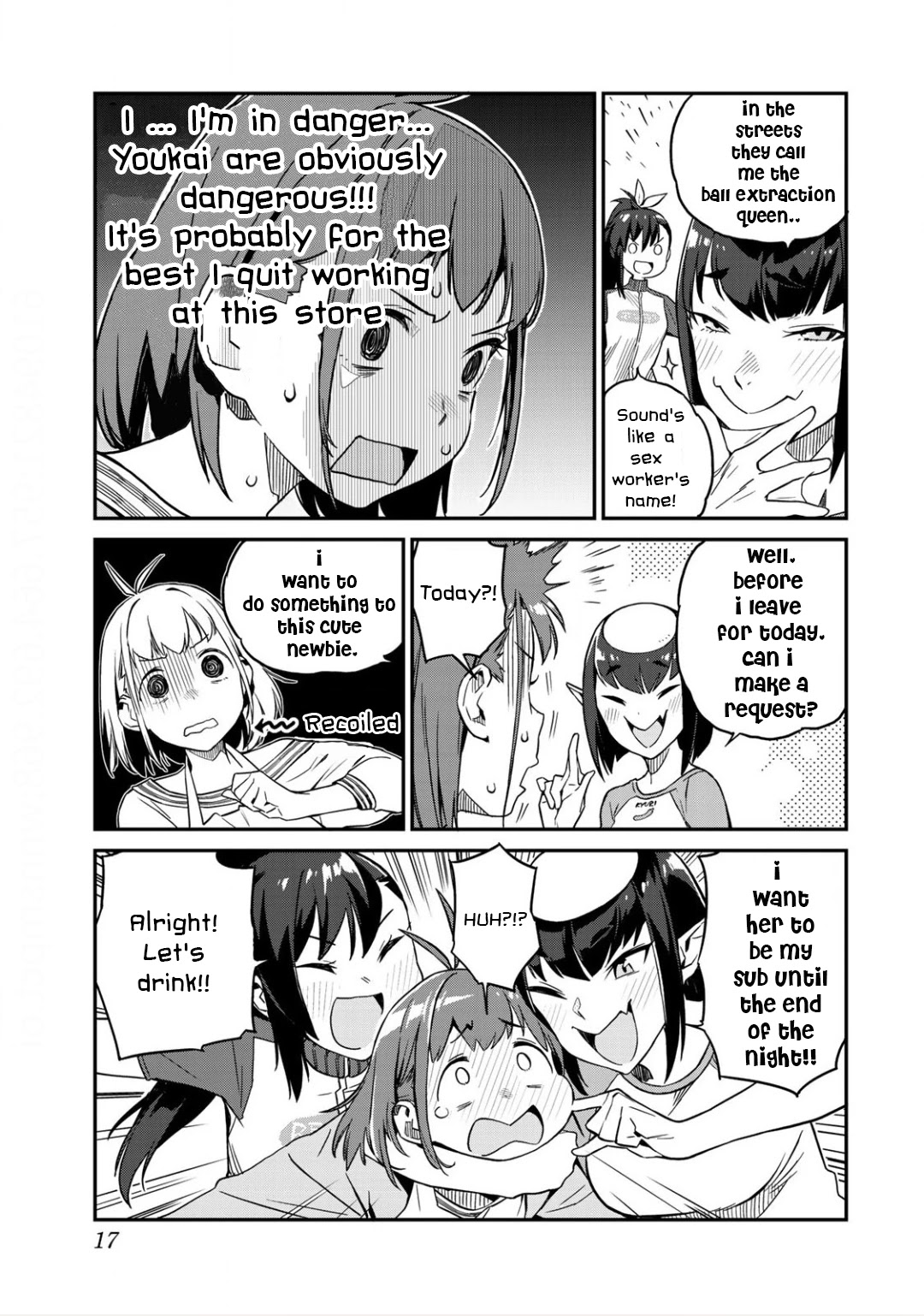 Youkai Izakaya Nonbereke Chapter 1 page 17 - Chapter 1: CUP ONE : First day of work!