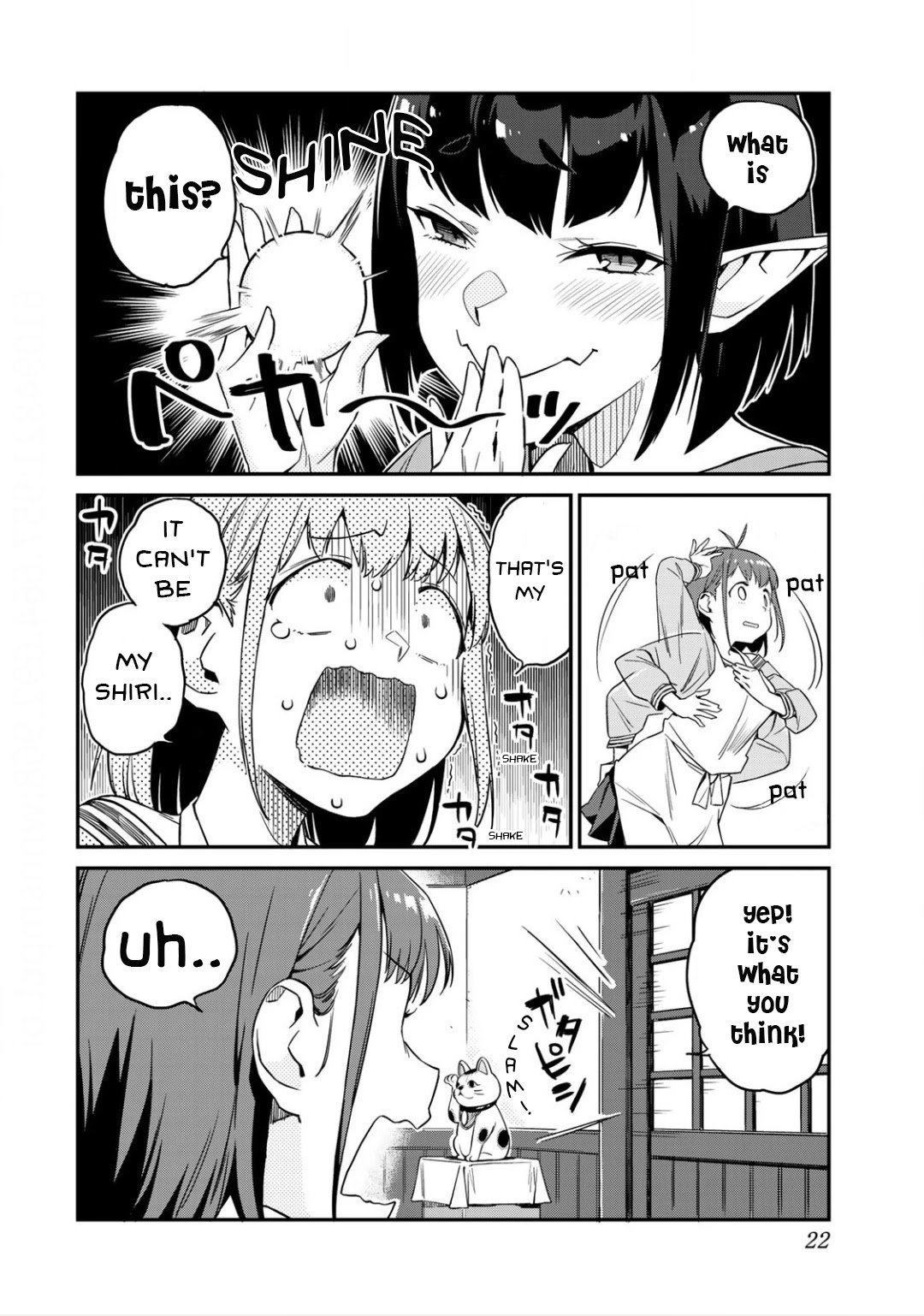 Youkai Izakaya Nonbereke Chapter 1 page 22 - Chapter 1: CUP ONE : First day of work!