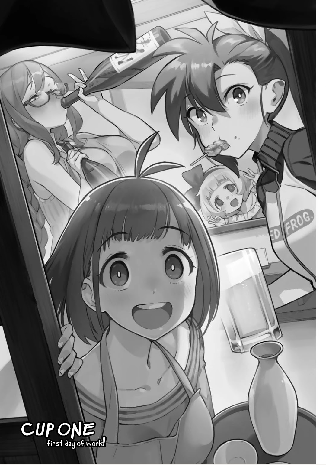 Youkai Izakaya Nonbereke Chapter 1 page 5 - Chapter 1: CUP ONE : First day of work!