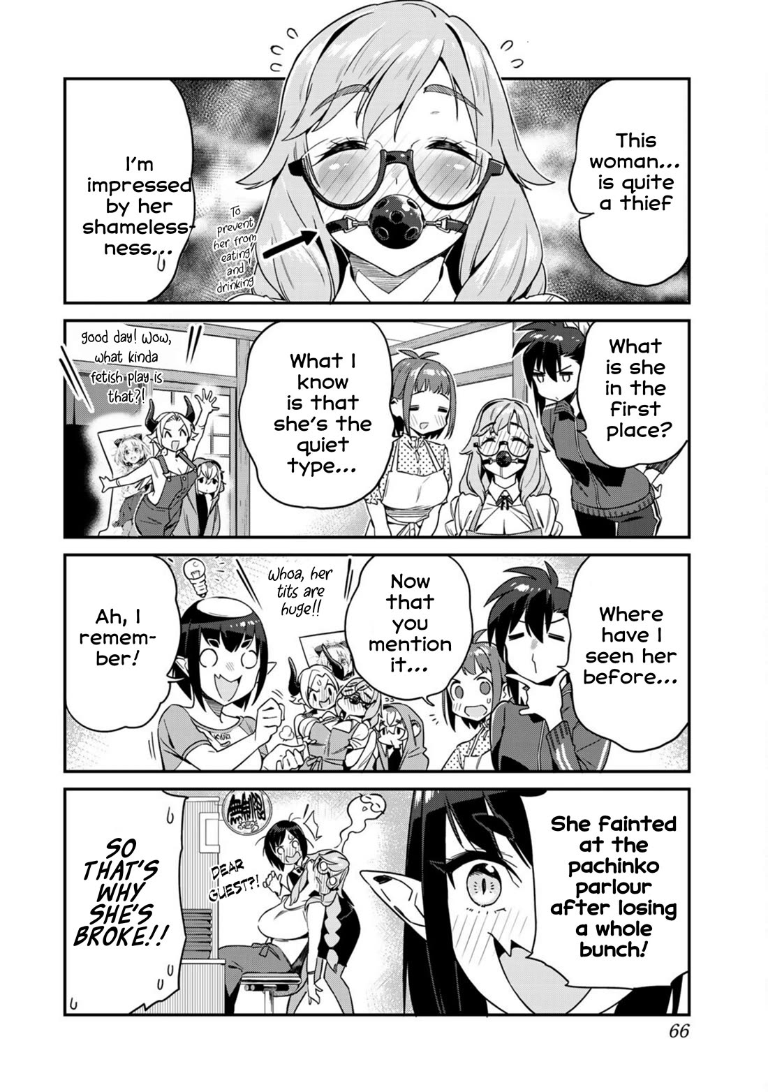 Youkai Izakaya Nonbereke Chapter 13 page 10 - Chapter 13: Cup 13: Milk(nyuu) Face