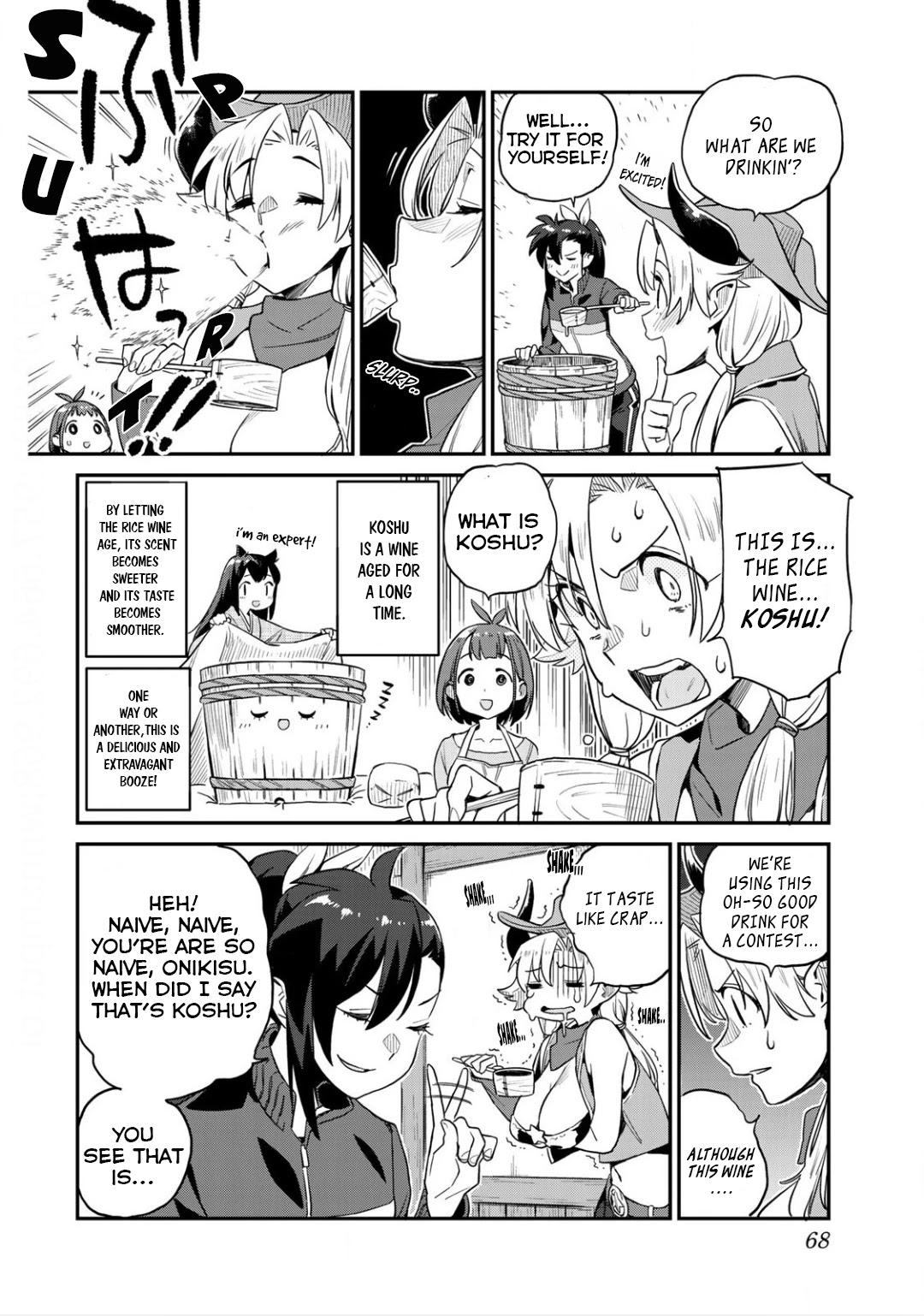 Youkai Izakaya Nonbereke Chapter 4 page 8 - Chapter 4: CUP FOUR : Drunker Death Match!