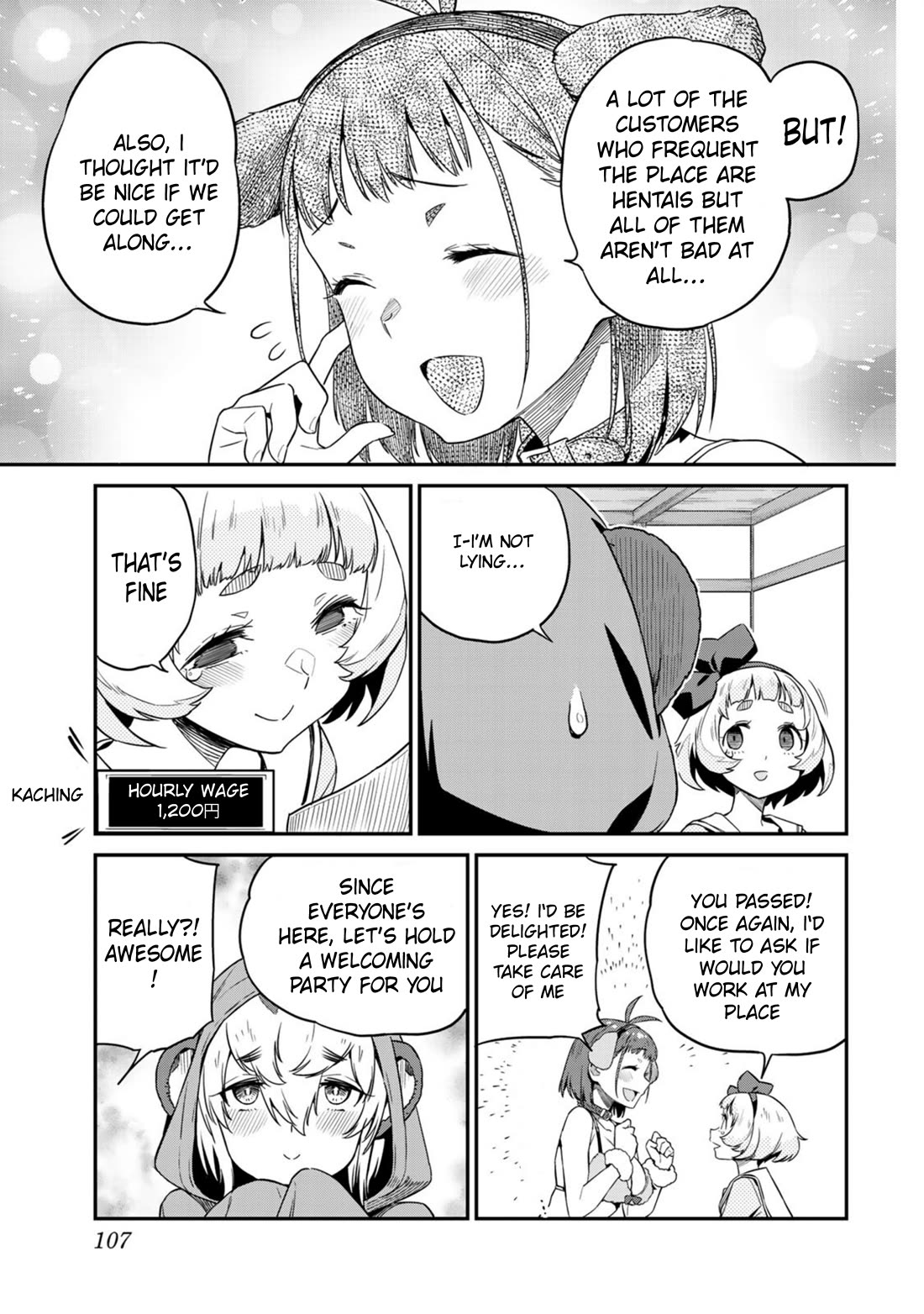 Youkai Izakaya Nonbereke Chapter 6 page 13 - Chapter 6: CUP 6: Mind Reading Interview