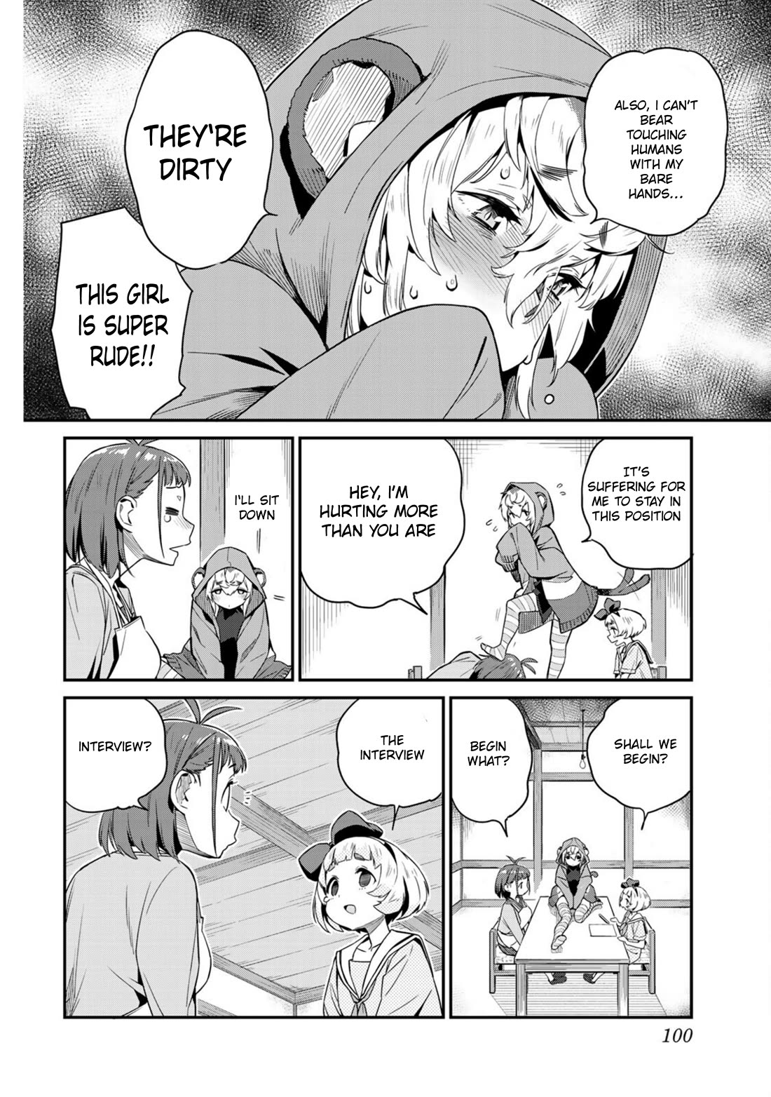 Youkai Izakaya Nonbereke Chapter 6 page 6 - Chapter 6: CUP 6: Mind Reading Interview