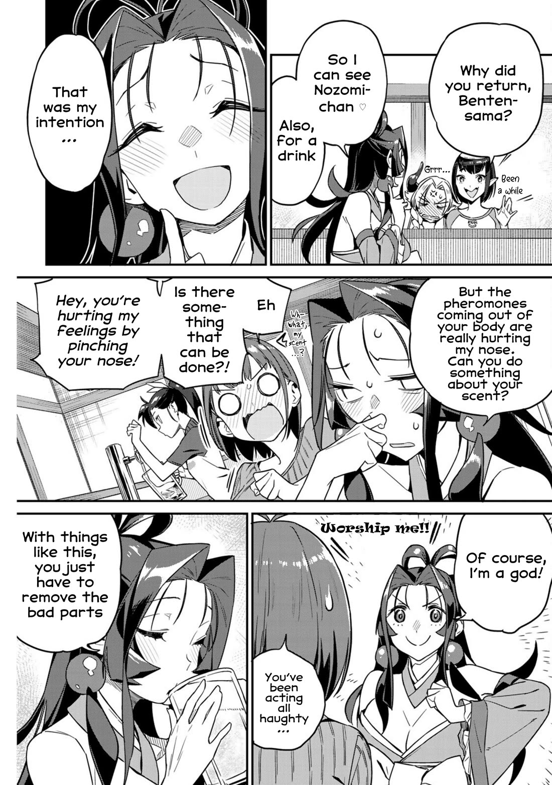 Youkai Izakaya Nonbereke Chapter 8 page 6 - Chapter 8: CUP 8: The God's Prank