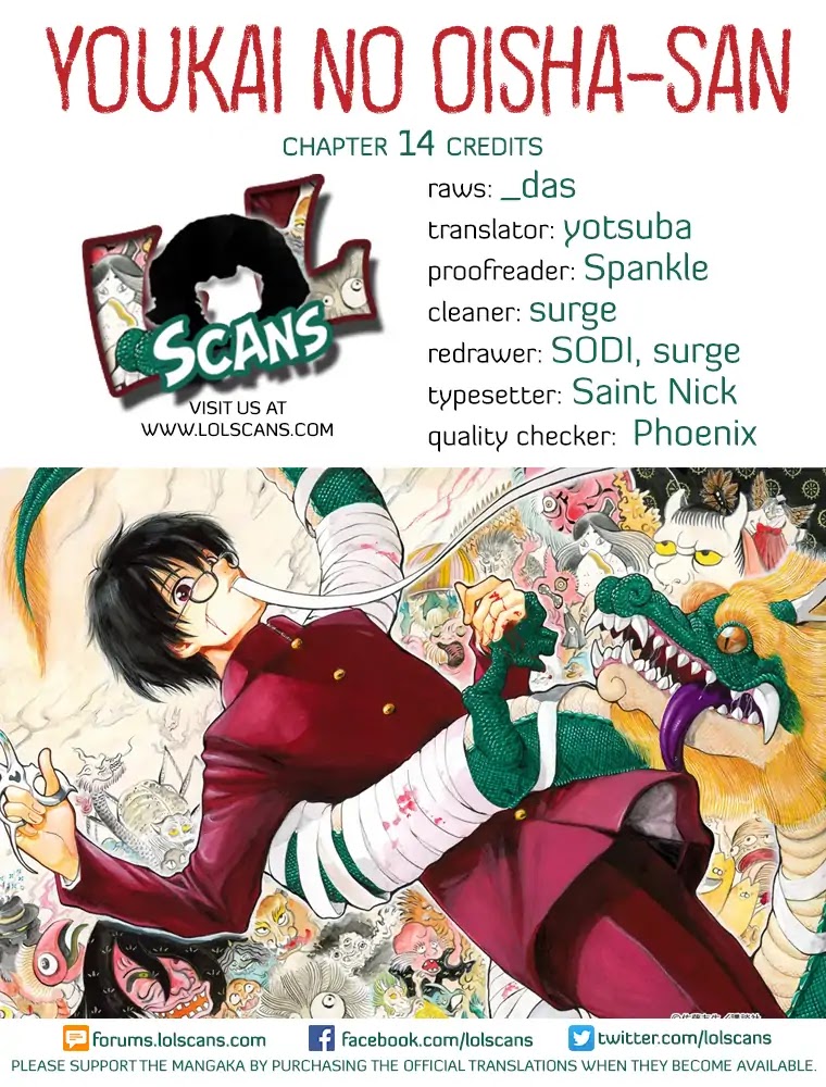 Youkai no Oisha-san Chapter 2.14 page 2 - Vol.2 Chapter 14: A Thousand Needles in the Spine