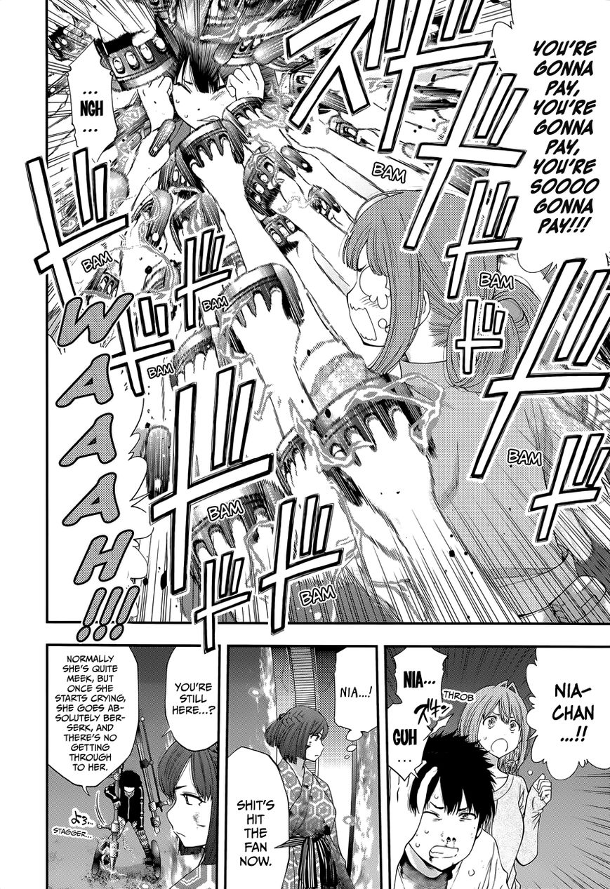 Youkai Shoujo - Monsuga Chapter 100 page 10 - Chapter 100 : Flaming Bullets of Trust!!
