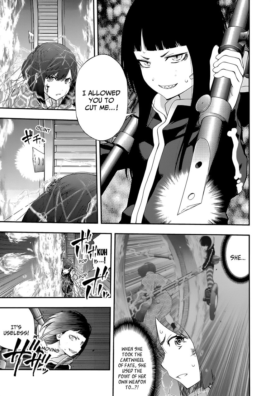 Youkai Shoujo - Monsuga Chapter 100 page 13 - Chapter 100 : Flaming Bullets of Trust!!