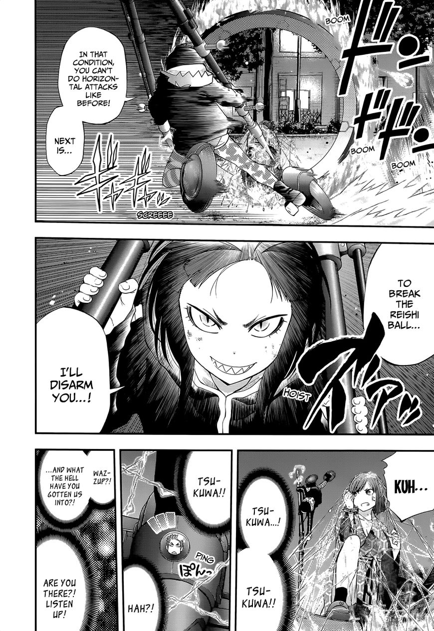 Youkai Shoujo - Monsuga Chapter 100 page 14 - Chapter 100 : Flaming Bullets of Trust!!