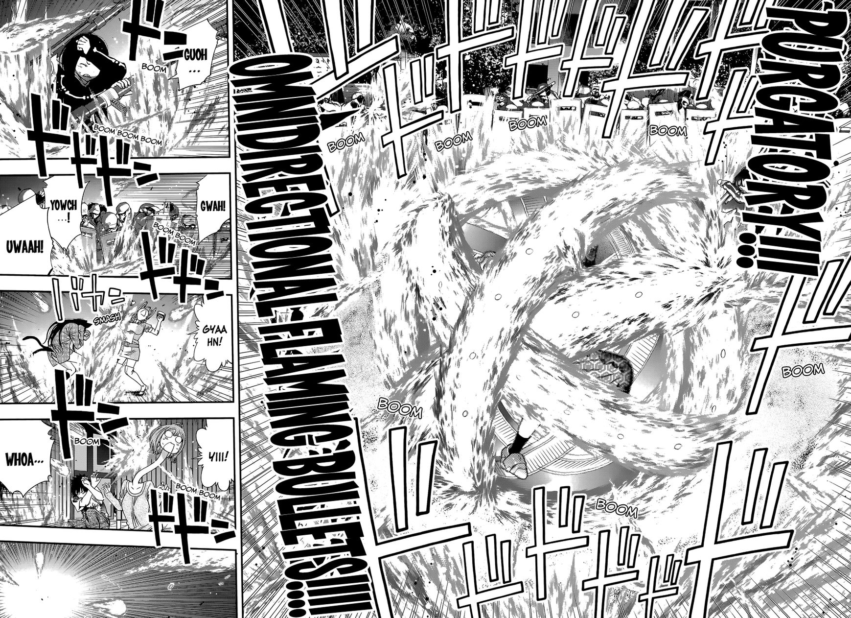 Youkai Shoujo - Monsuga Chapter 100 page 18 - Chapter 100 : Flaming Bullets of Trust!!