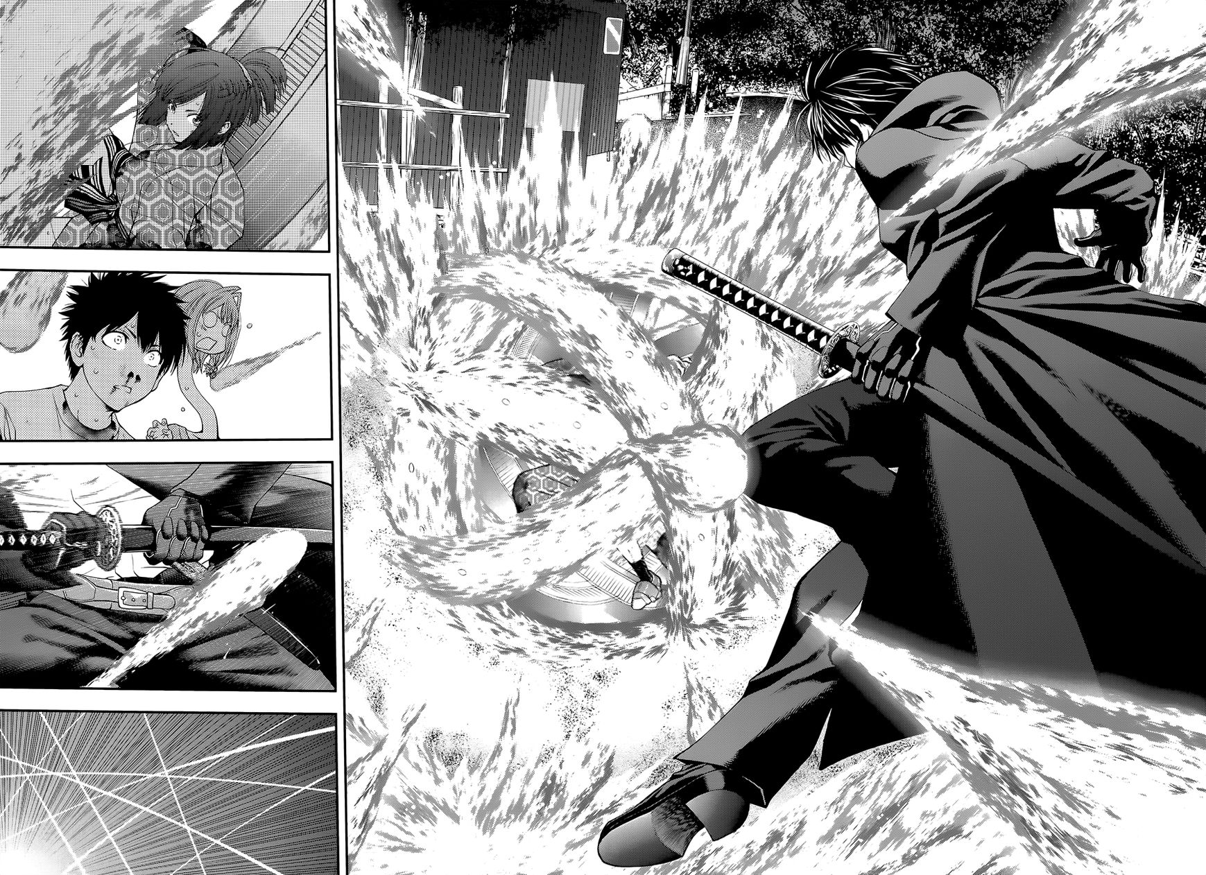 Youkai Shoujo - Monsuga Chapter 100 page 19 - Chapter 100 : Flaming Bullets of Trust!!
