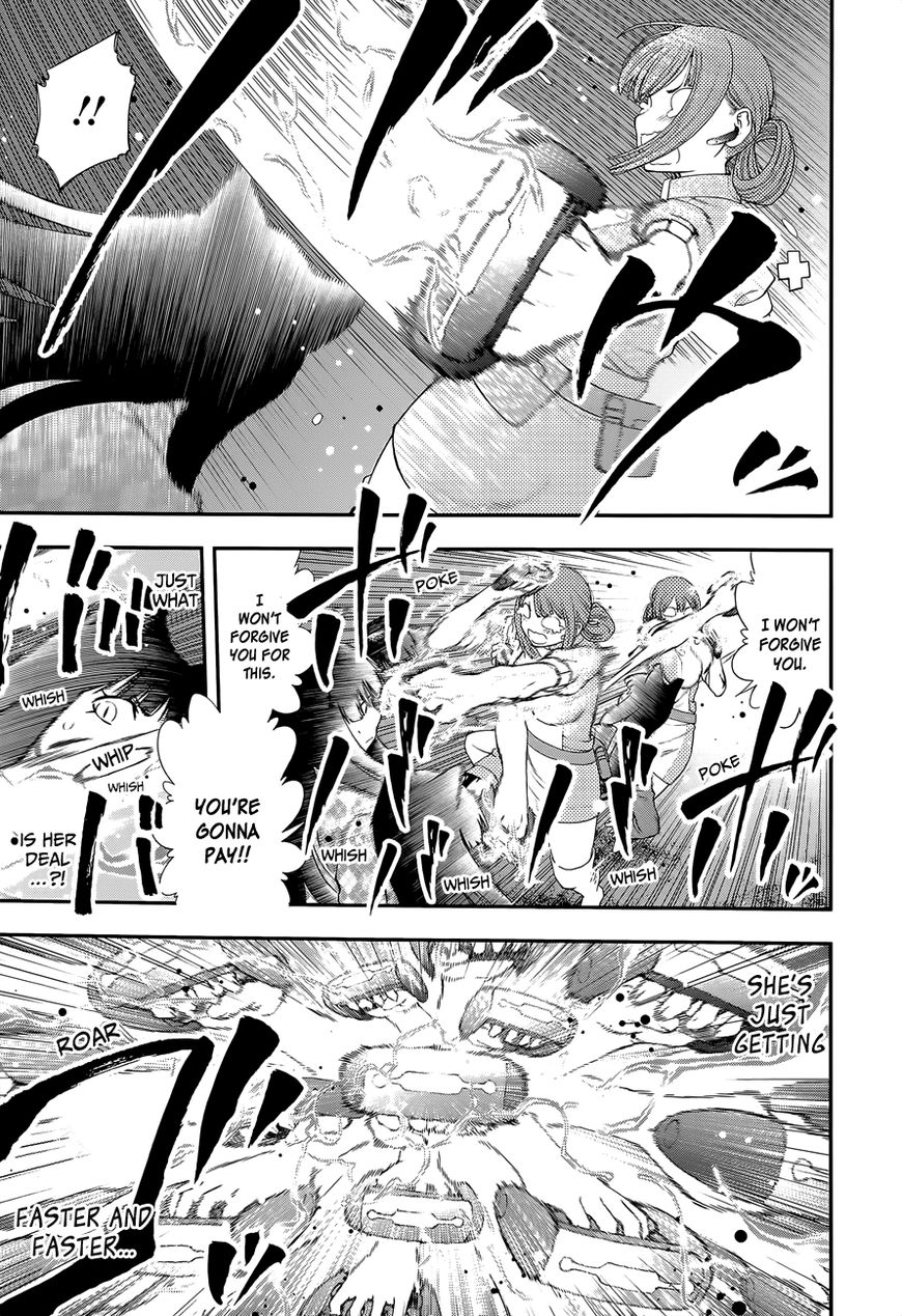 Youkai Shoujo - Monsuga Chapter 100 page 9 - Chapter 100 : Flaming Bullets of Trust!!